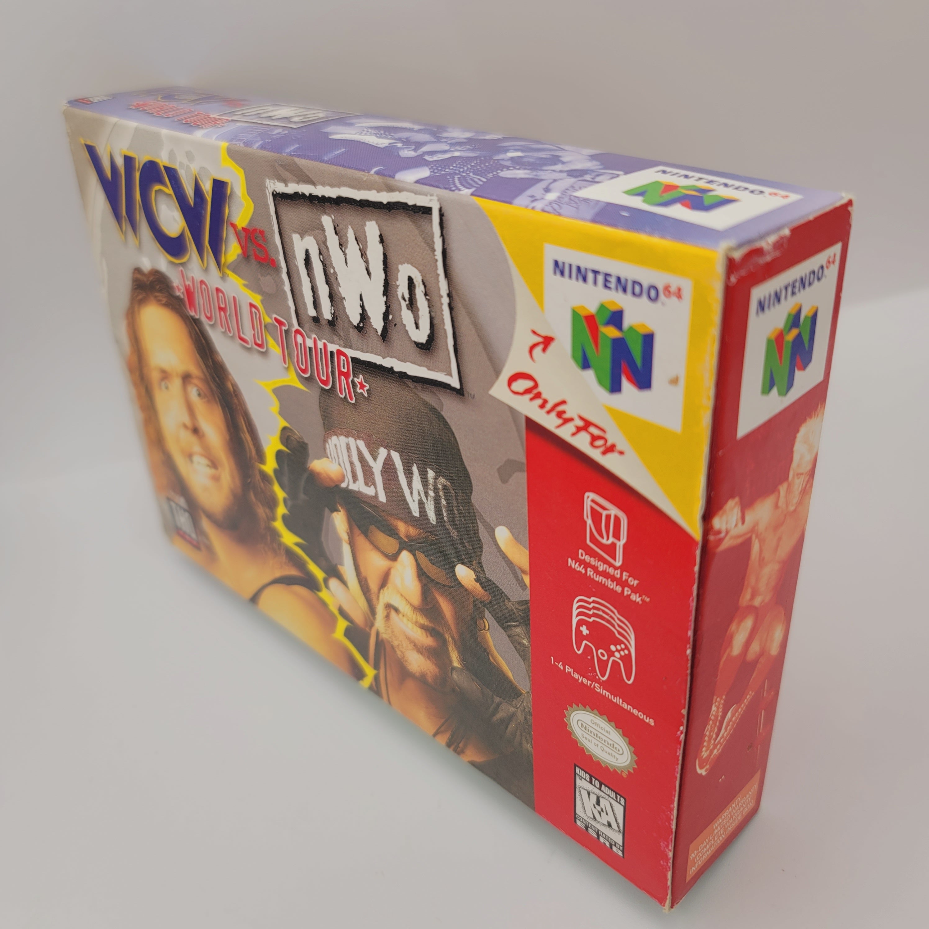 N64 - WCW Vs NWO World Tour (Complete in Box / A+ / With Manual)