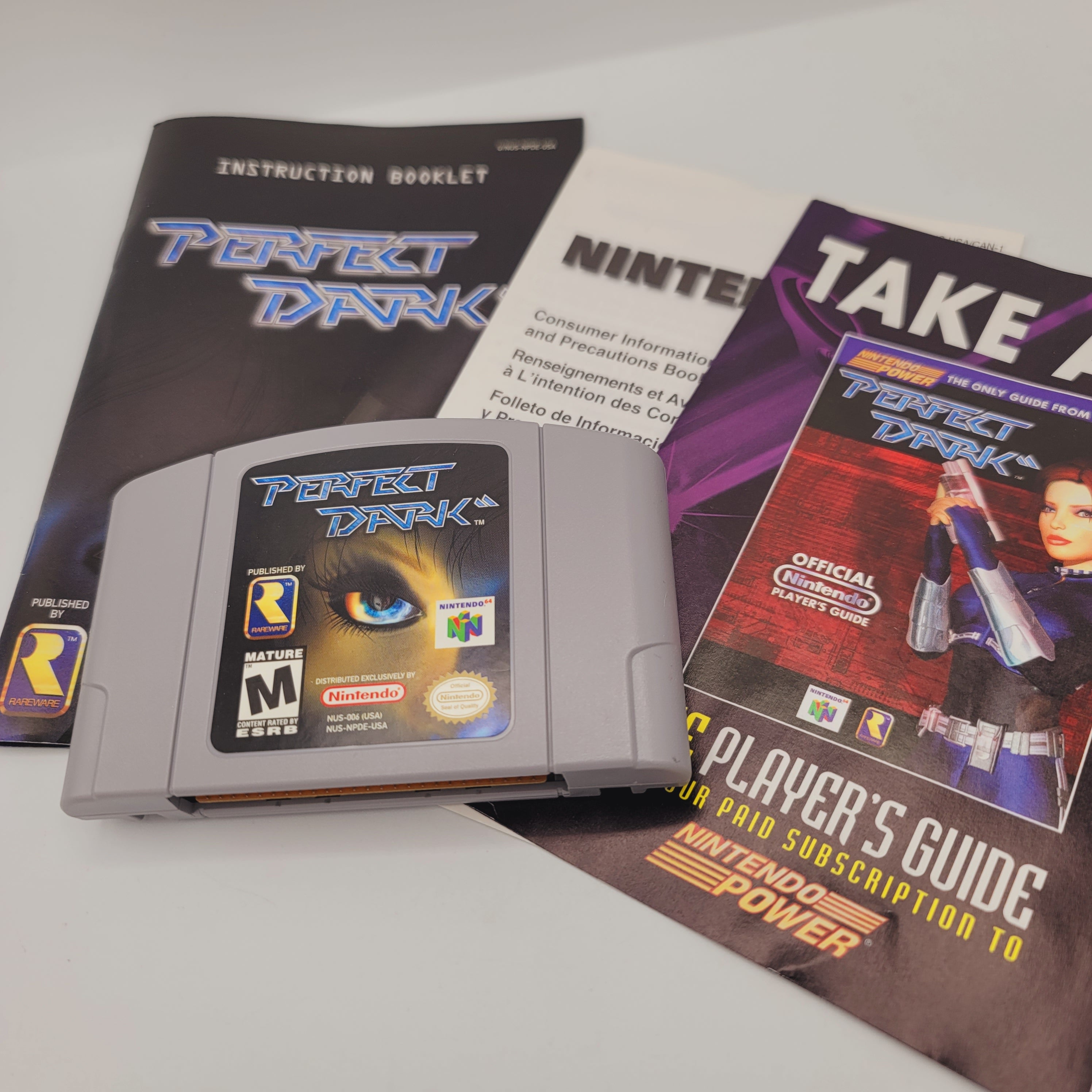 N64 - Perfect Dark (Complete in Box / B / With Manual)