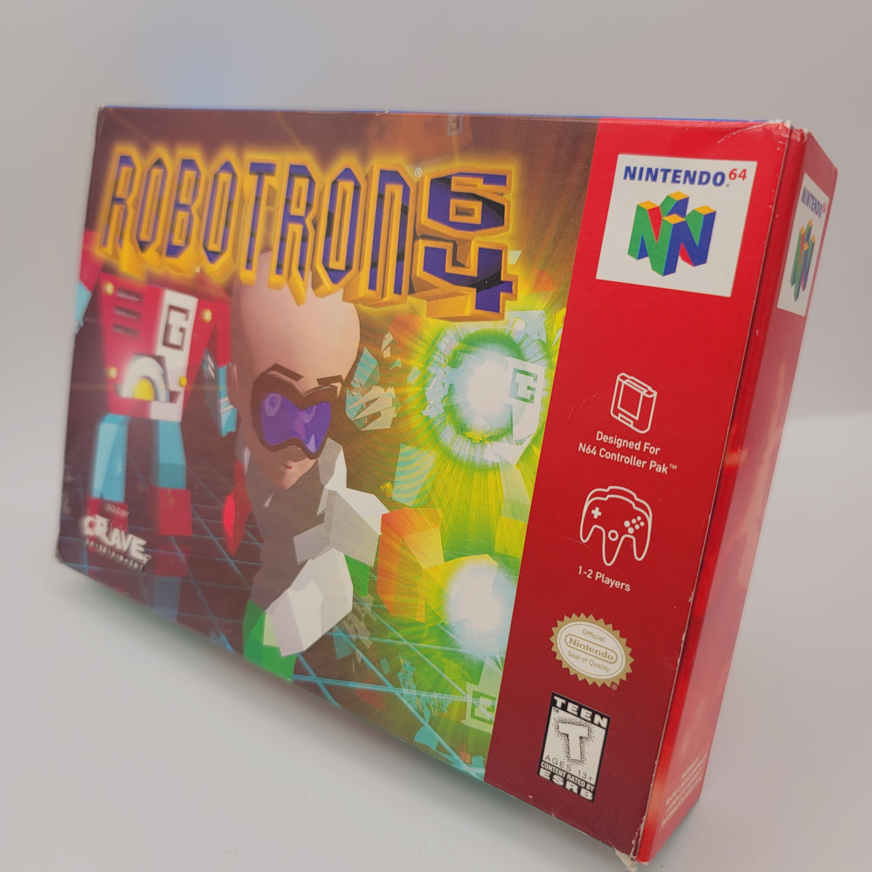 N64 - Robotron 64 (Complete in Box / A / With Manual)