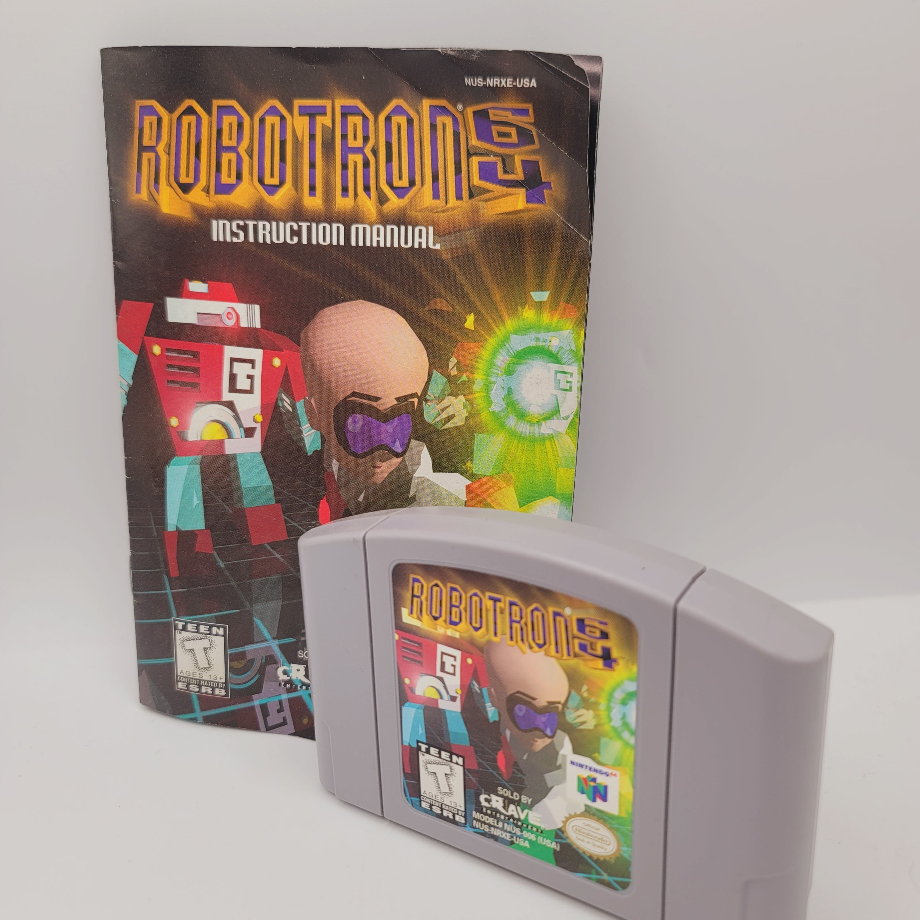 N64 - Robotron 64 (Complete in Box / A / With Manual)