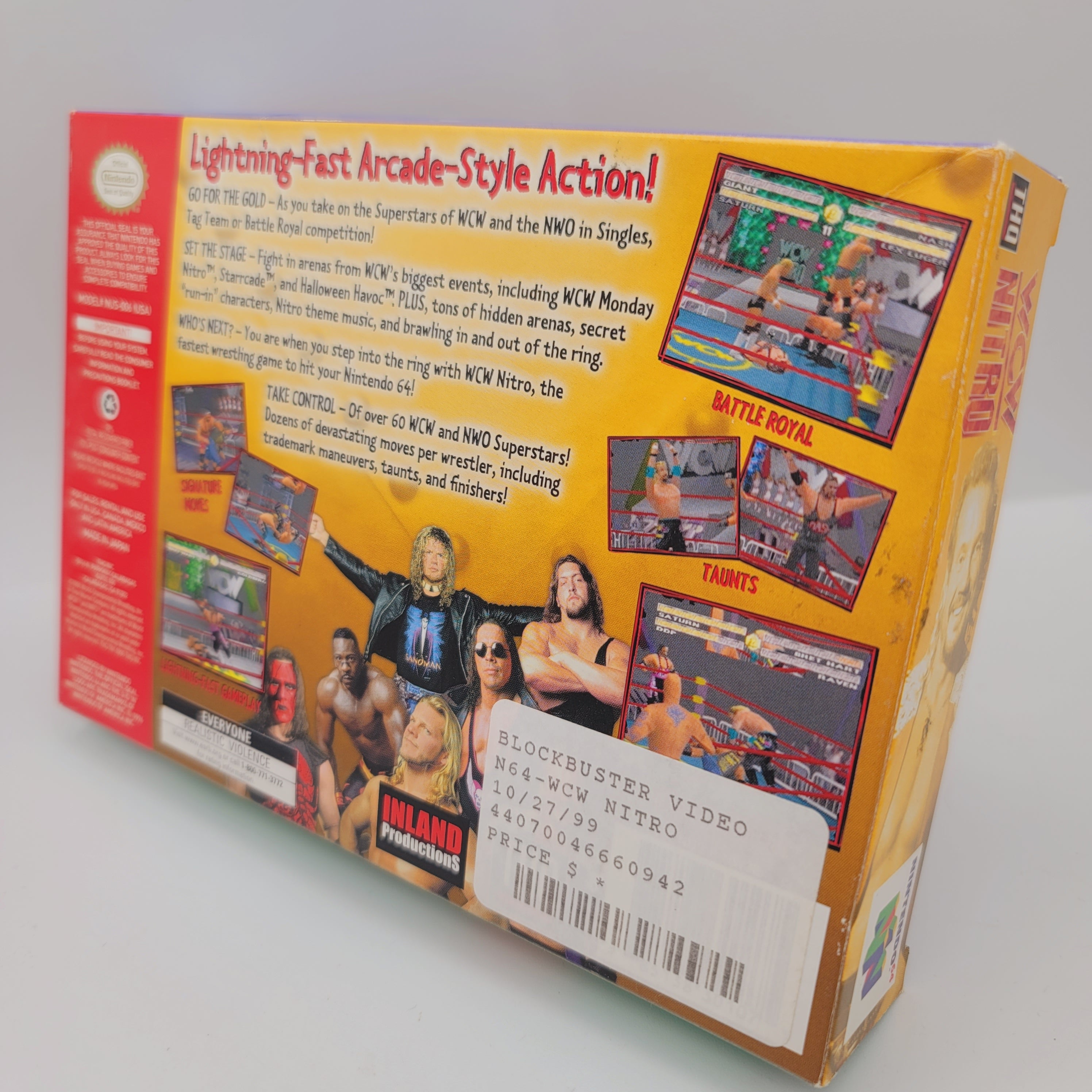 N64 - WCW Nitro (Complete in Box / A / With Manual)