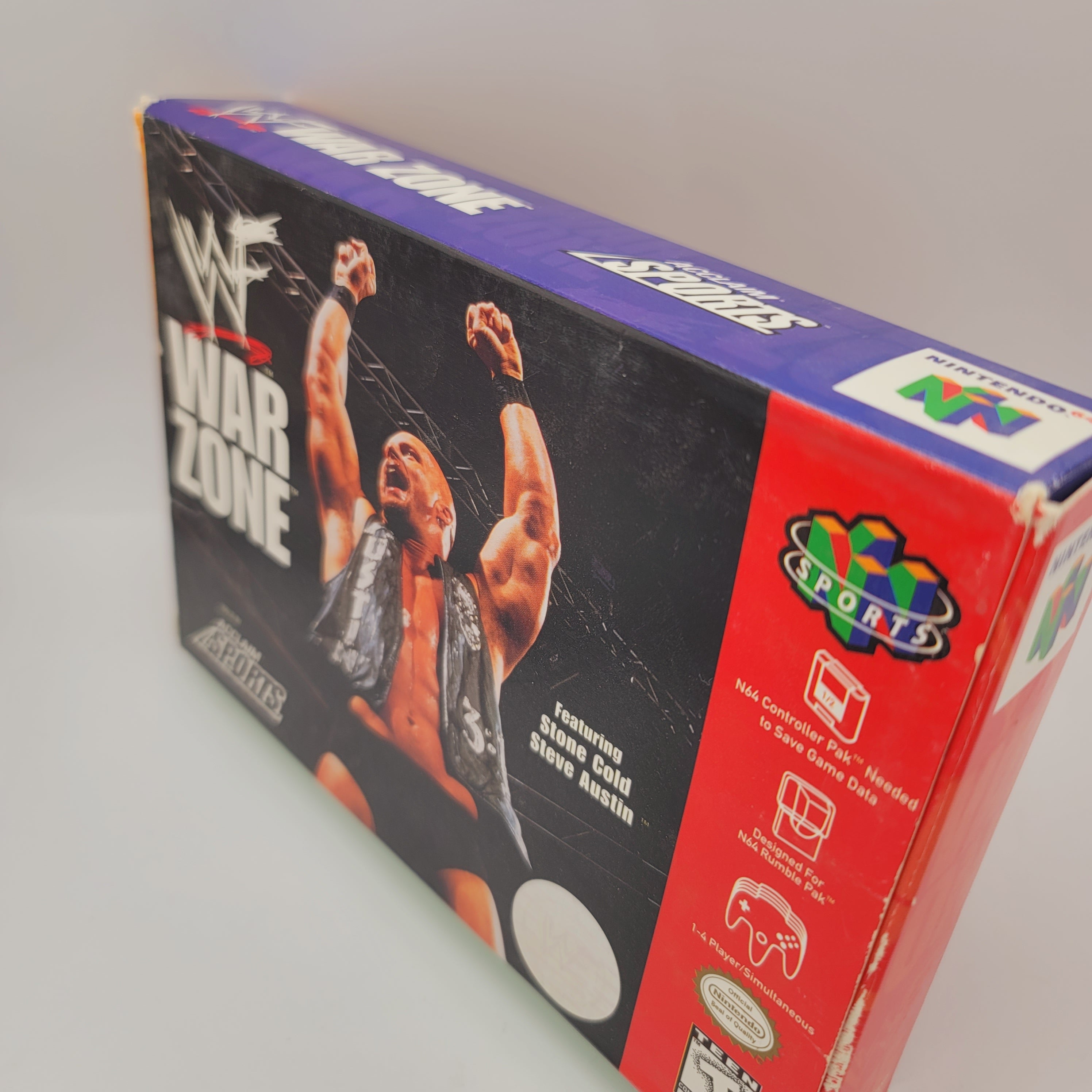 N64 - WWF War Zone (Complete in Box / A- / No Manual)