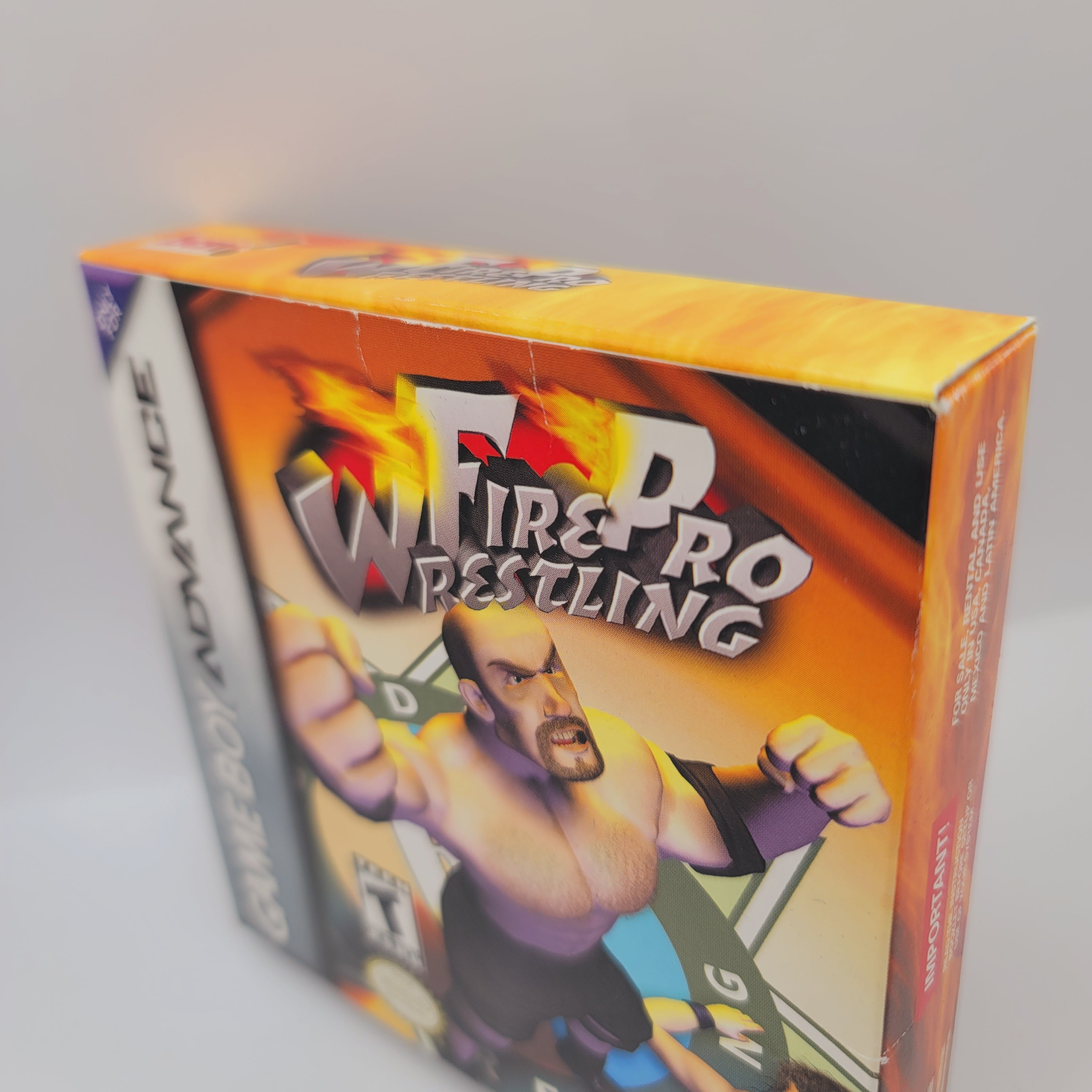 GBA - Fire Pro Wrestling (Complete in Box / A / With Manual)