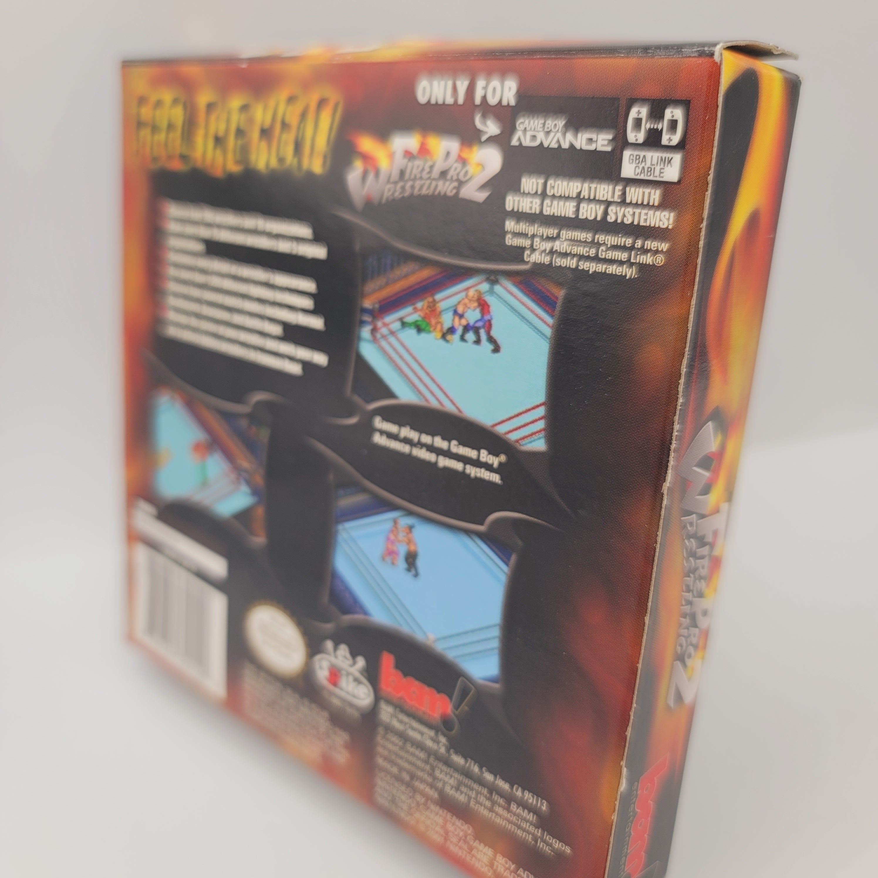 GBA - Fire Pro Wrestling 2 (Complete in Box / B+ / With Manual)
