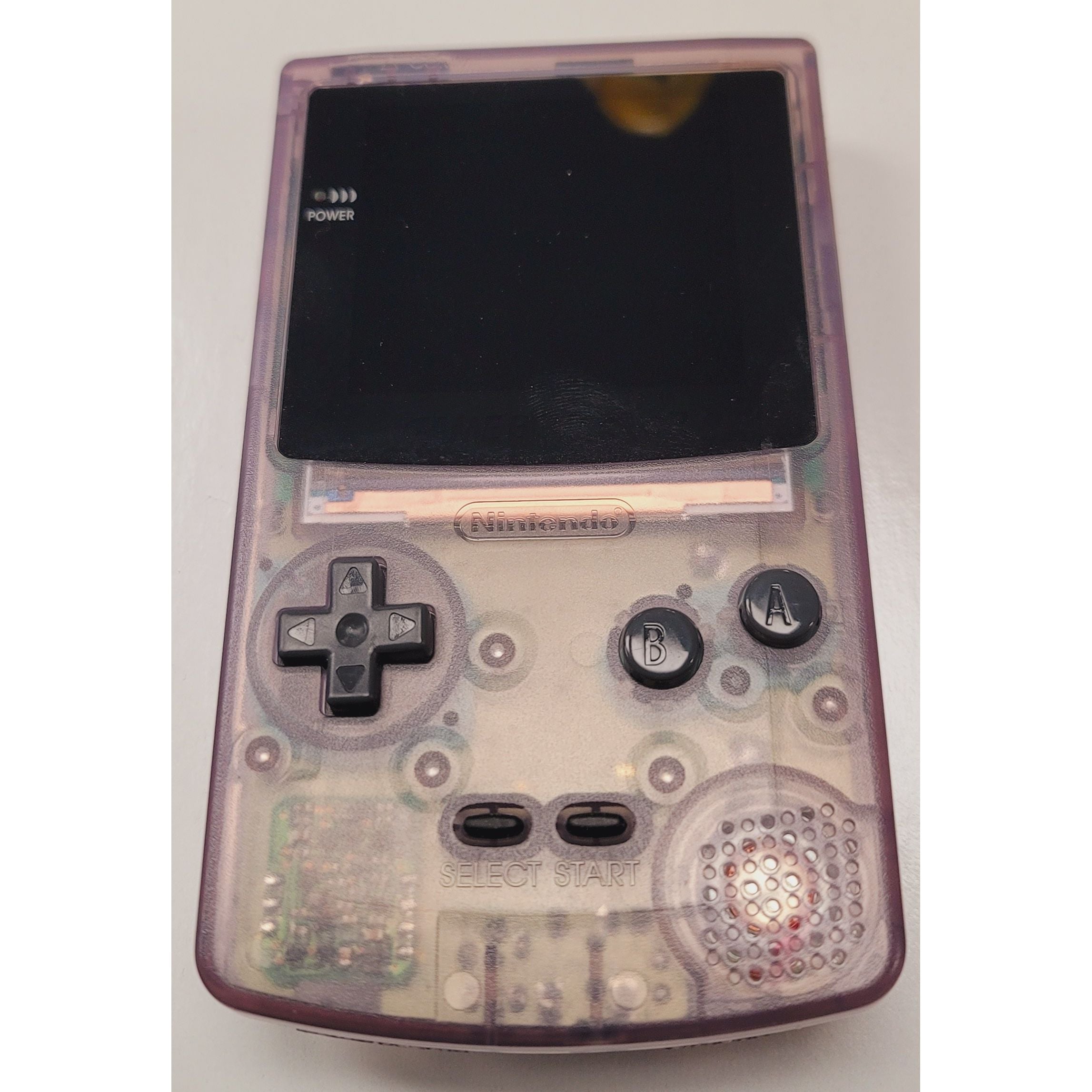 Game Boy Color System (Atomic Purple / Backlit Mod)