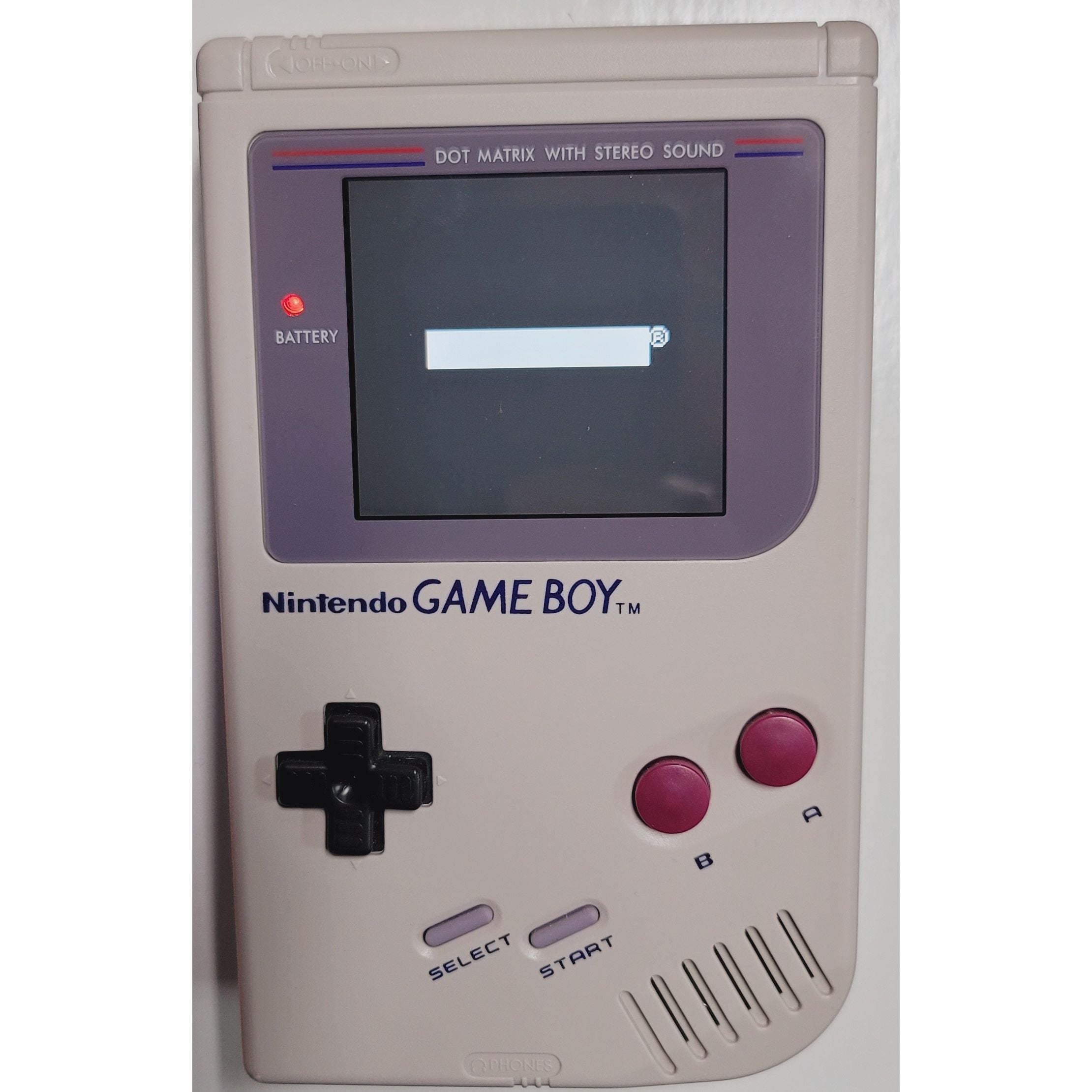 Système Game Boy Classic avec écran LCD IPS et affichage à l'écran