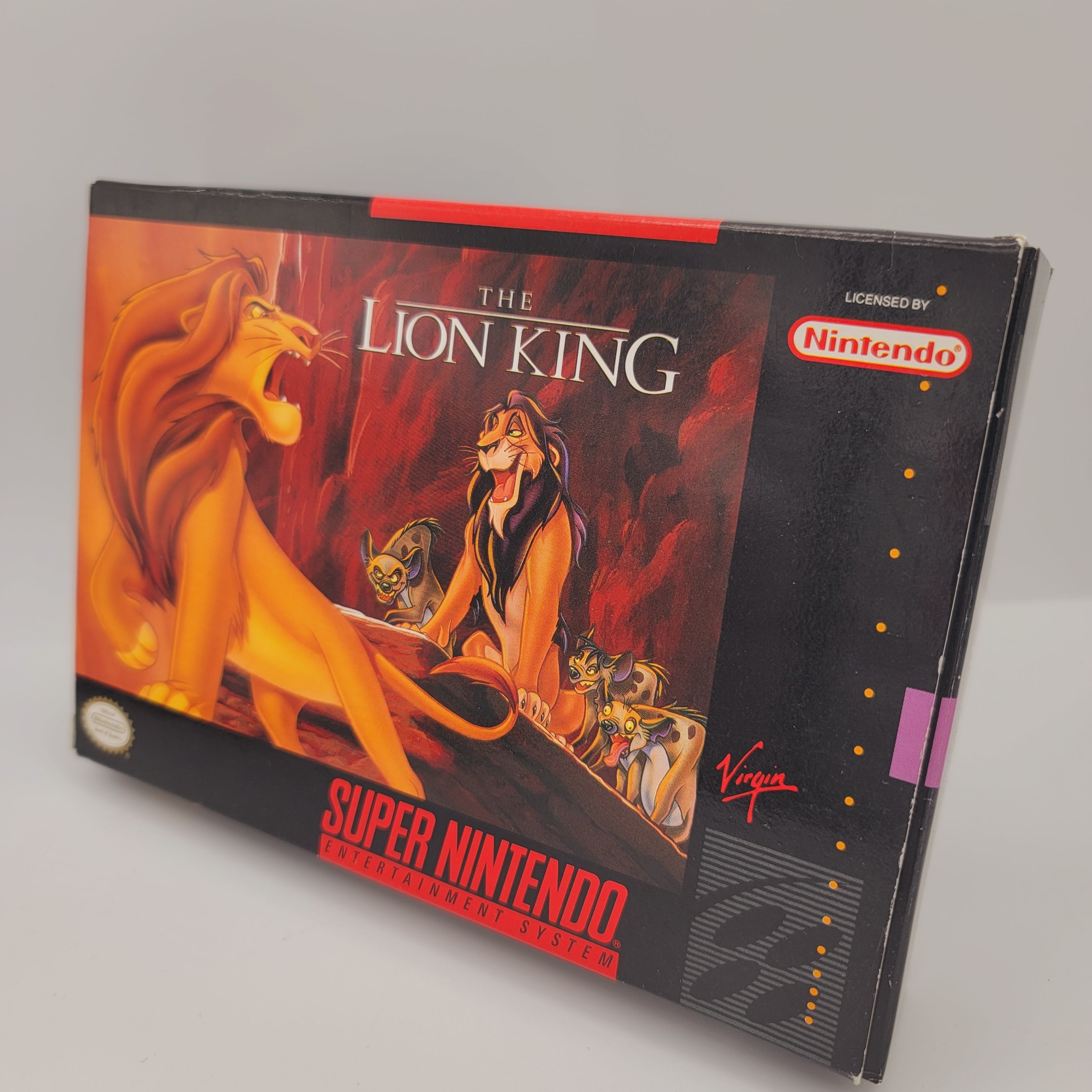 SNES - The Lion King (Complete in Box / A+ / With Manual)