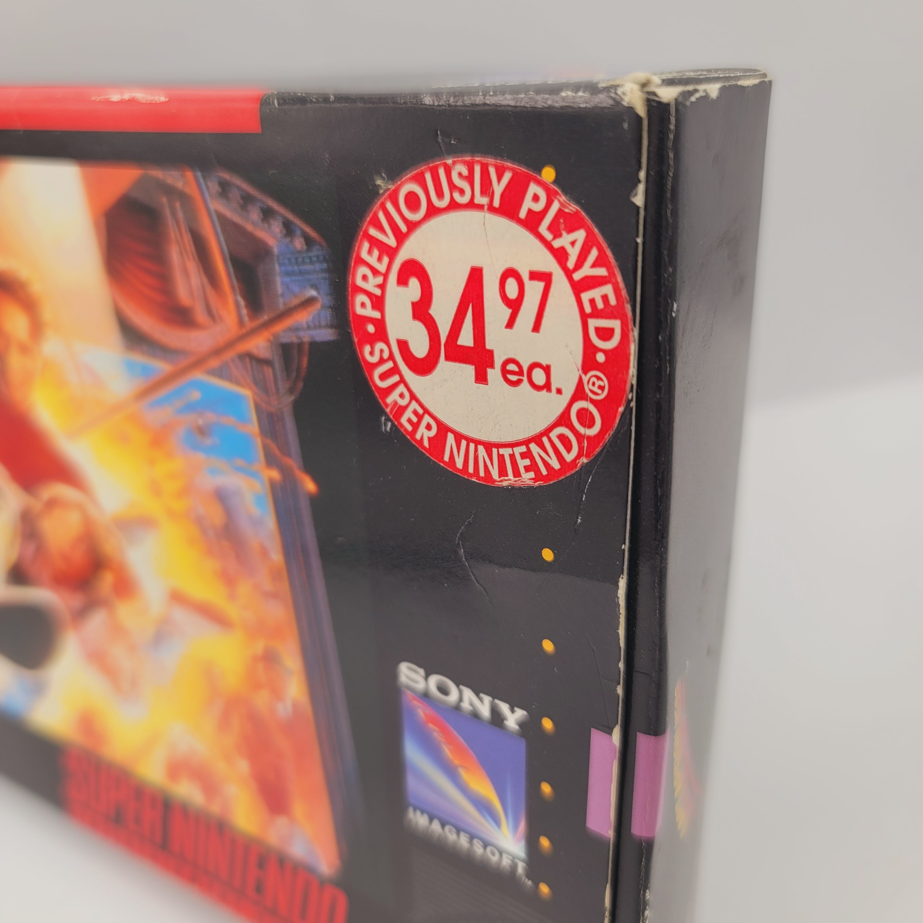 SNES - Last Action Hero (Complete in Box / B+ / With Manual)