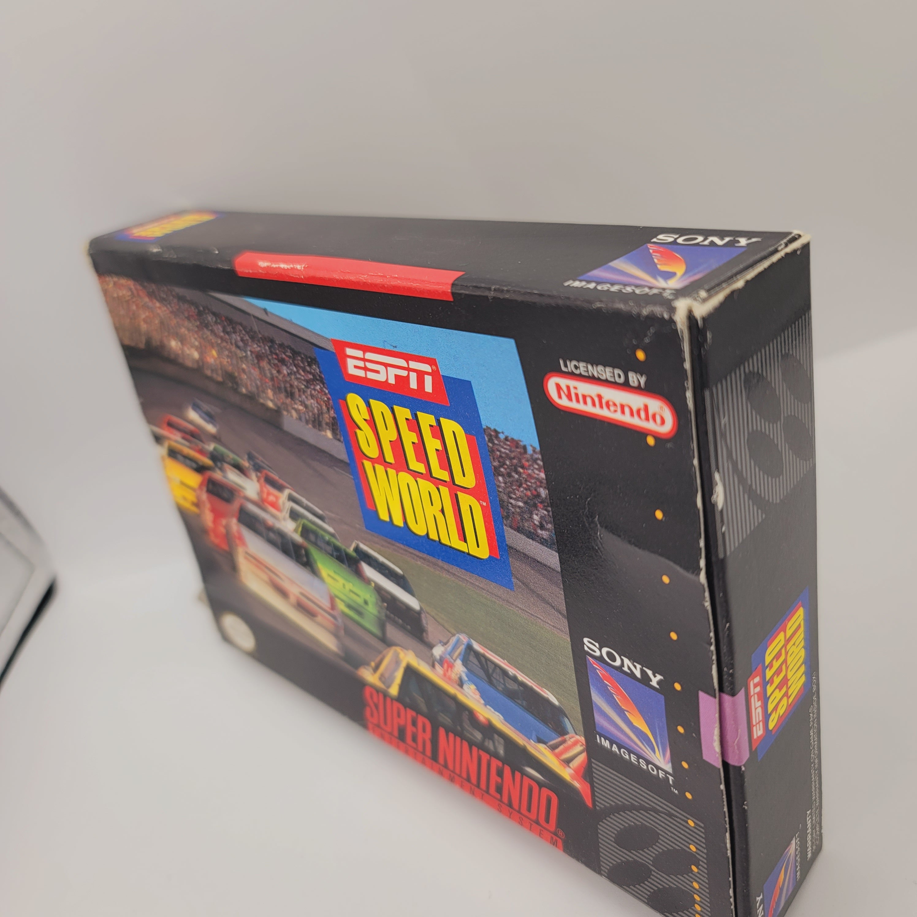 SNES - ESPN SpeedWorld (Complete in Box / A- / With Manual)