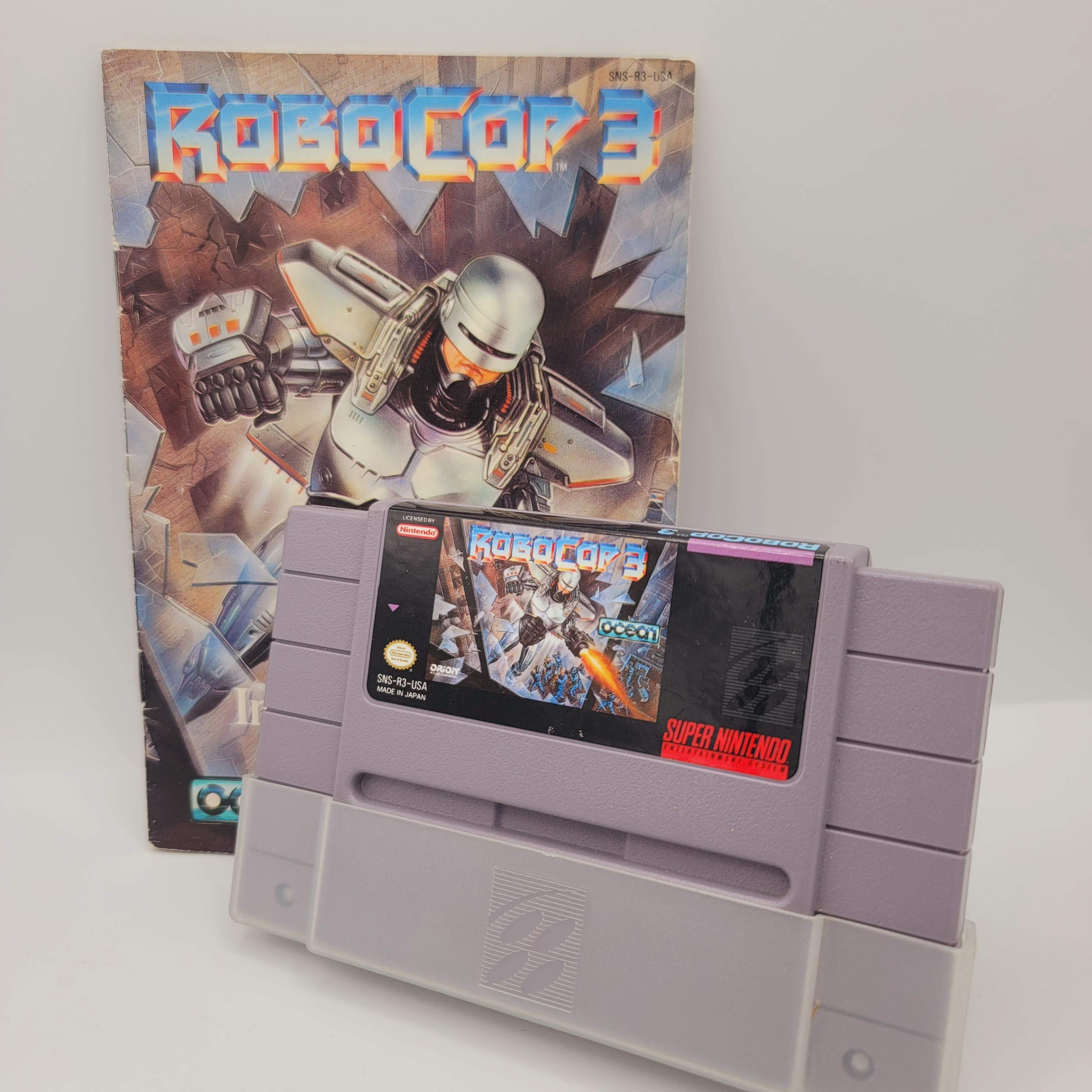 SNES - RoboCop 3 (Complete in Box / B / With Manual)