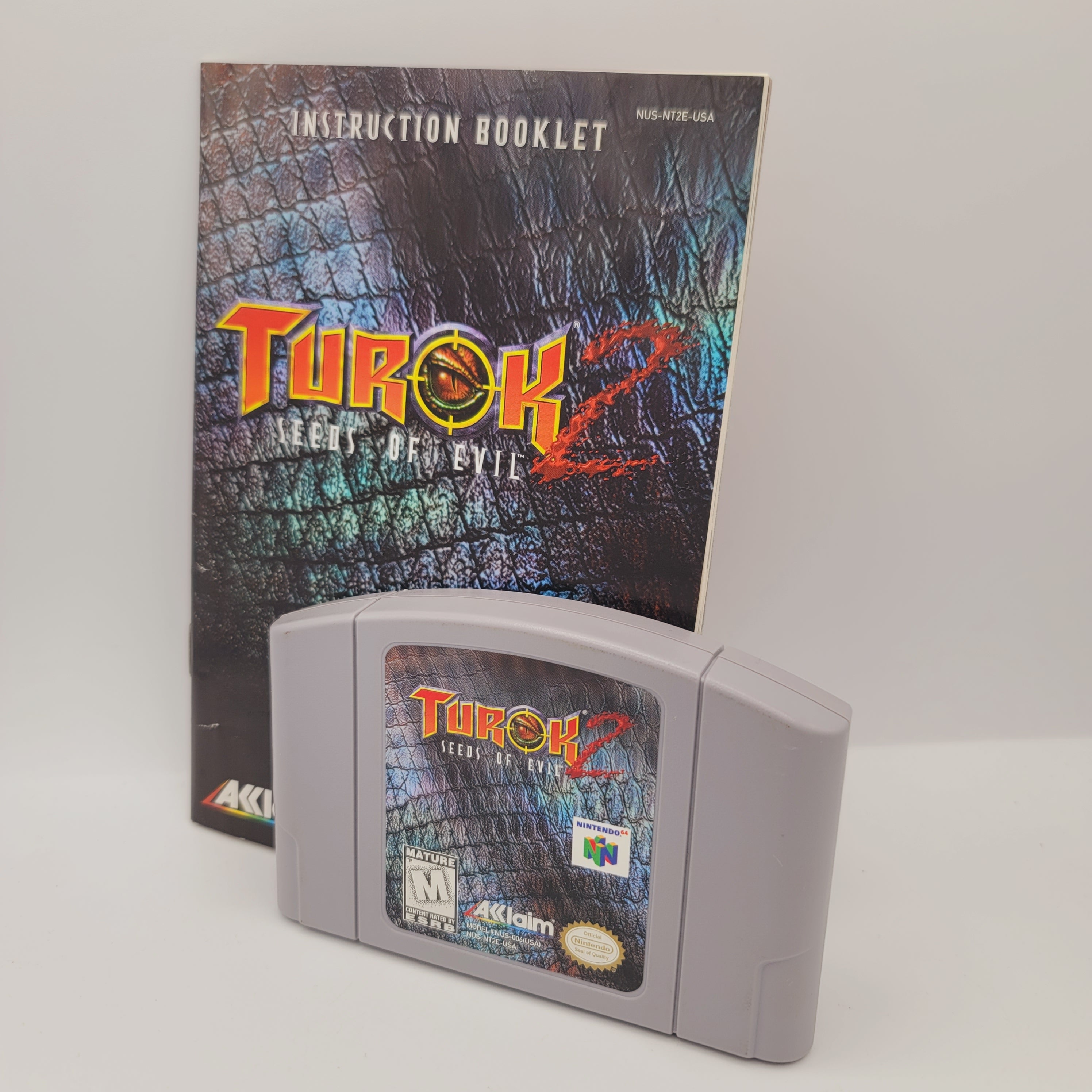 N64 - Turok 2 Seeds of Evil (Complete in Box / D / With Manual)