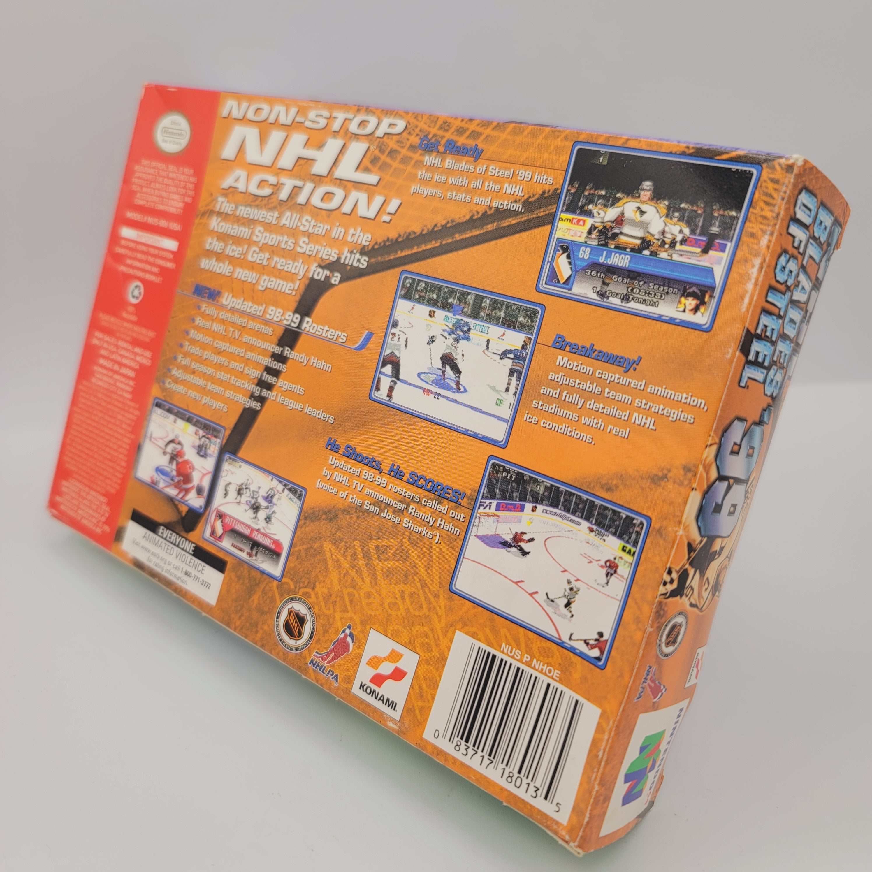 N64 - NHL Blades of Steel 99 (Complete in Box / B+ / With Manual)