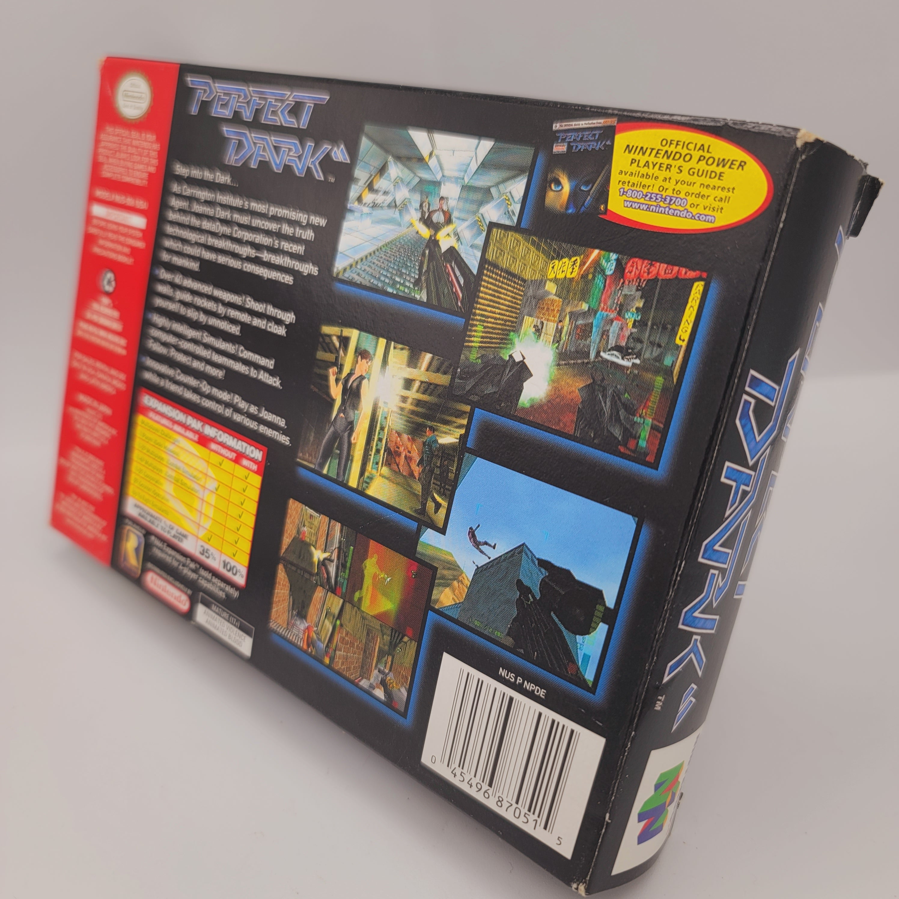 N64 - Perfect Dark (Complete in Box / B+ / With Manual)