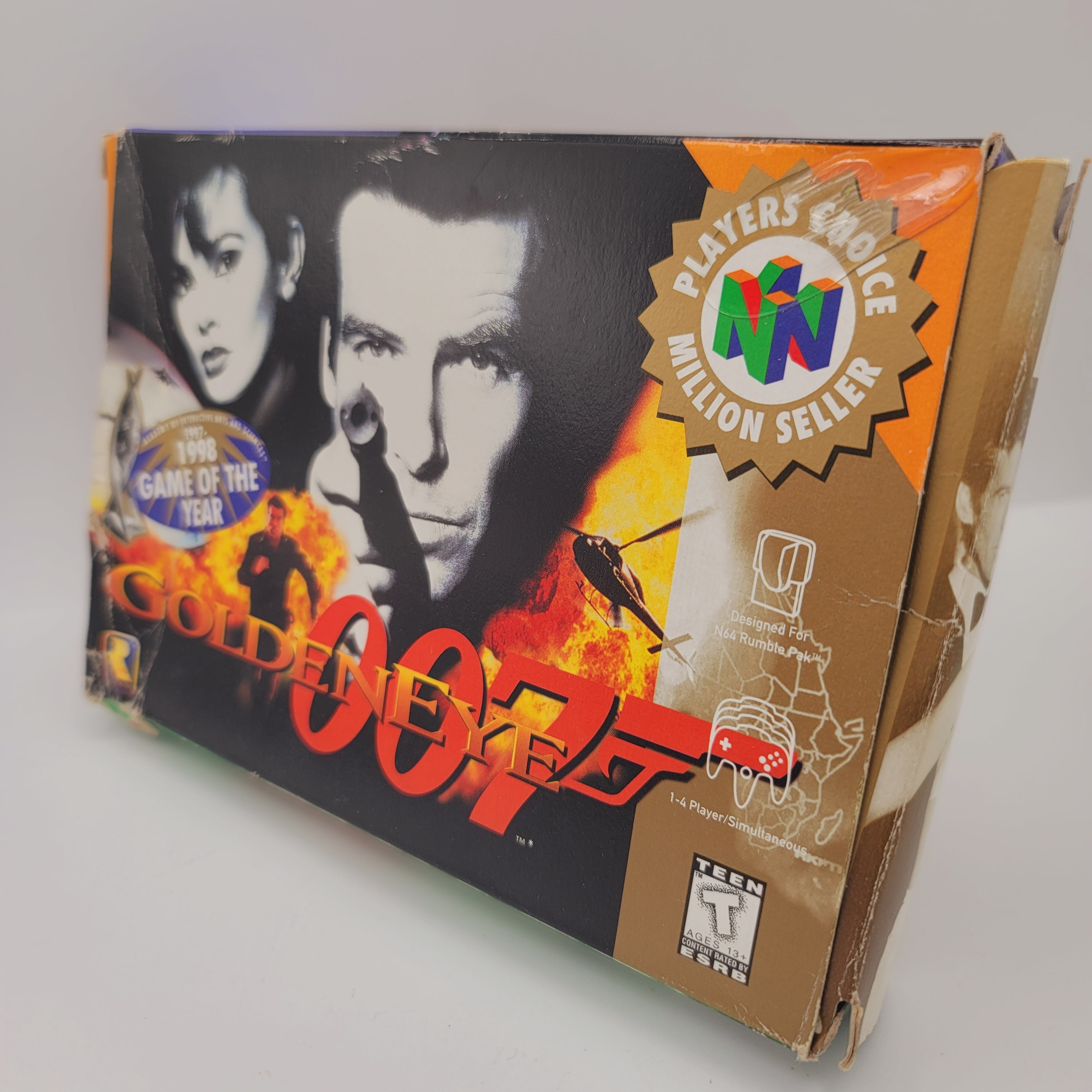 N64 - GoldenEye 007 (Complete in Box / Player's Choice / D / With Manual)