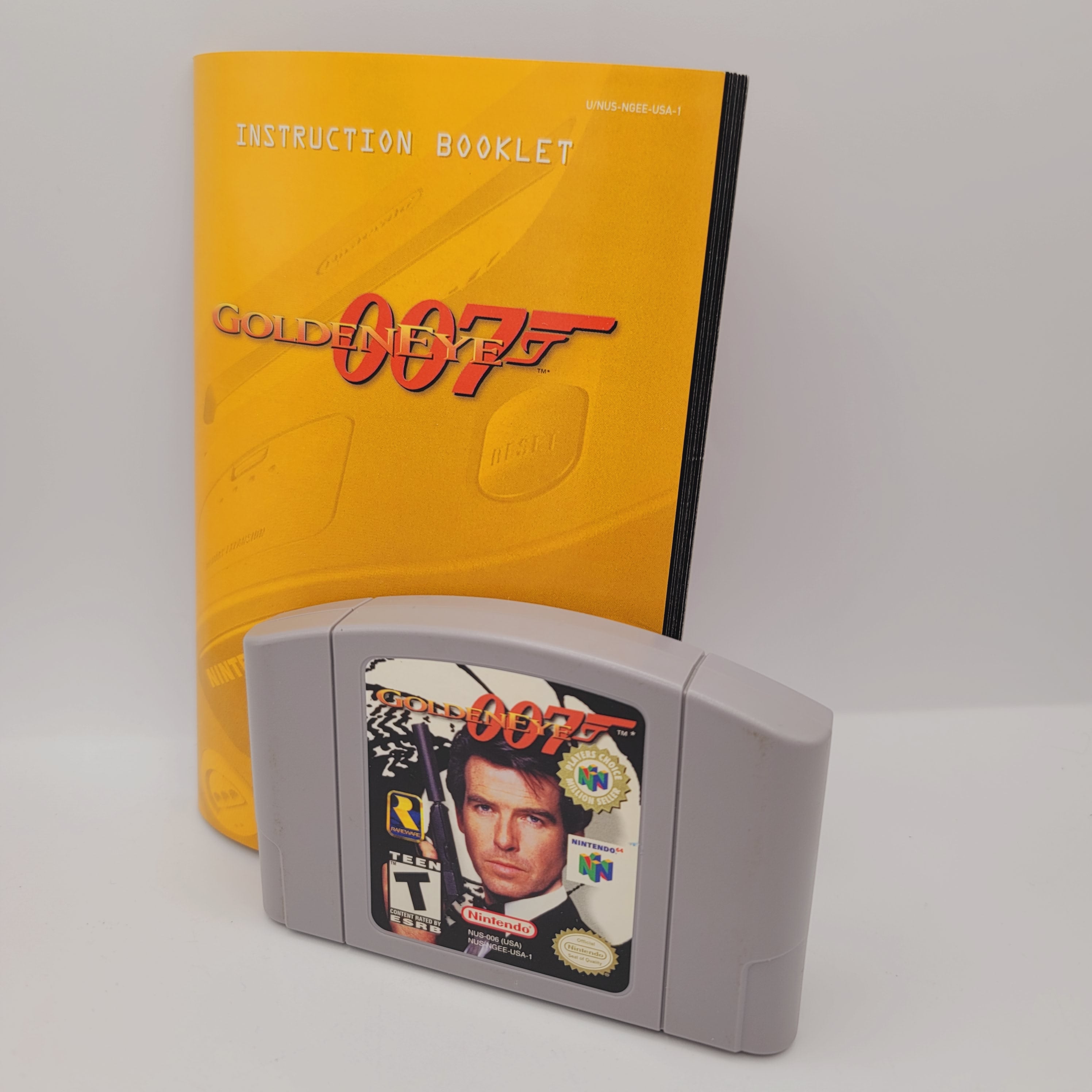 N64 - GoldenEye 007 (Complete in Box / Player's Choice / D / With Manual)