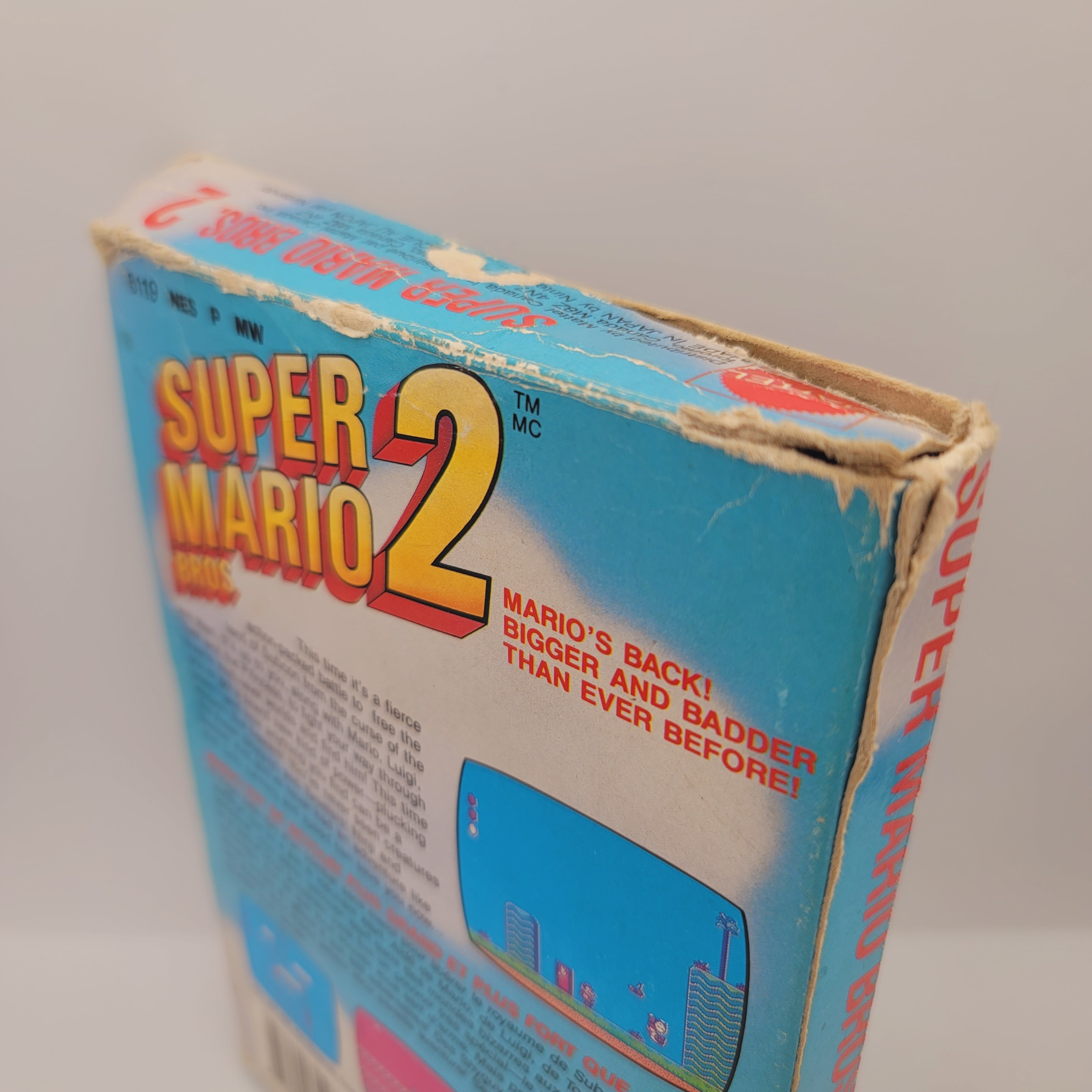 NES - Super Mario Bros 2 (Complete in Box / C/ With Manual)