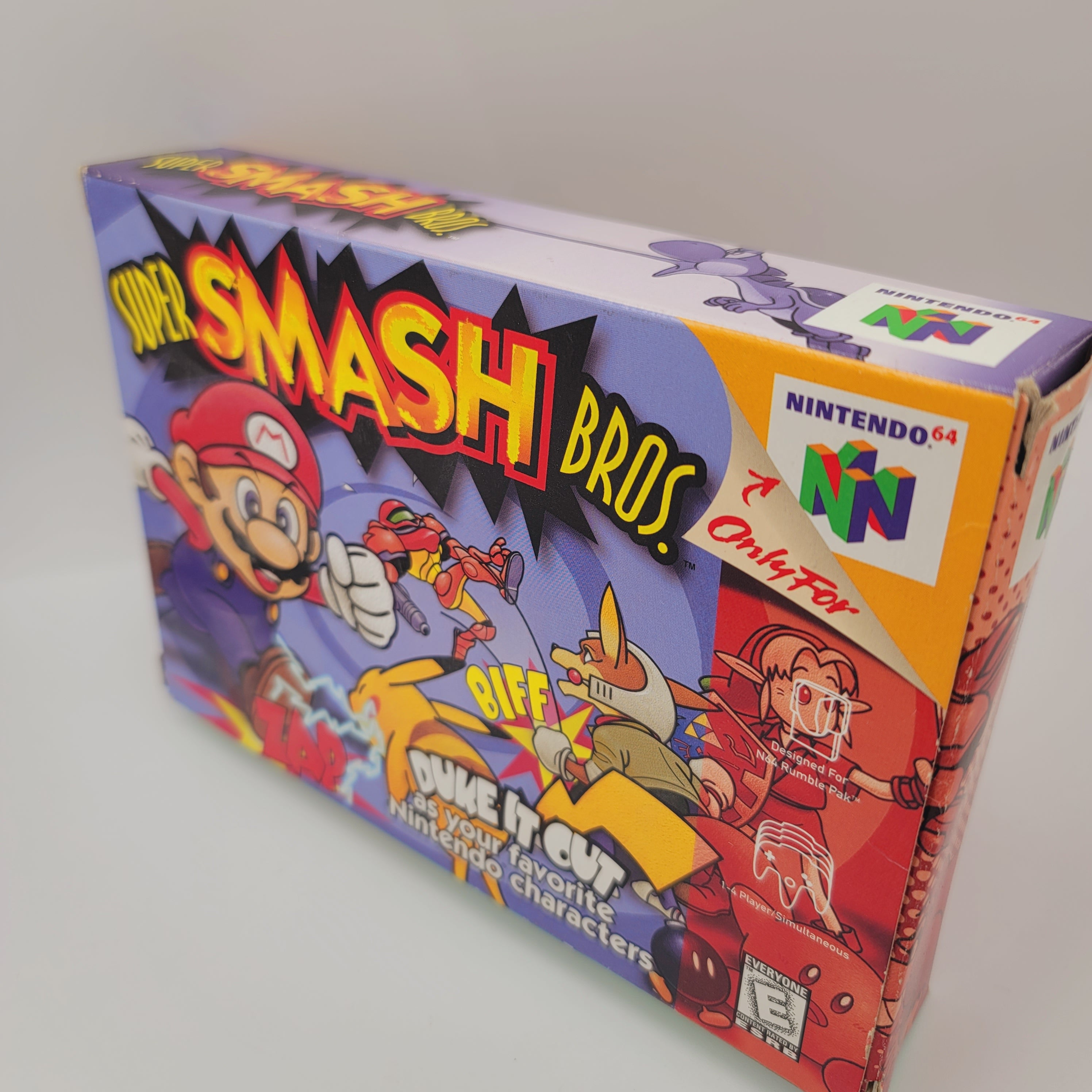 N64 - Super Smash Bros. (Complete in Box / A / With Manual)