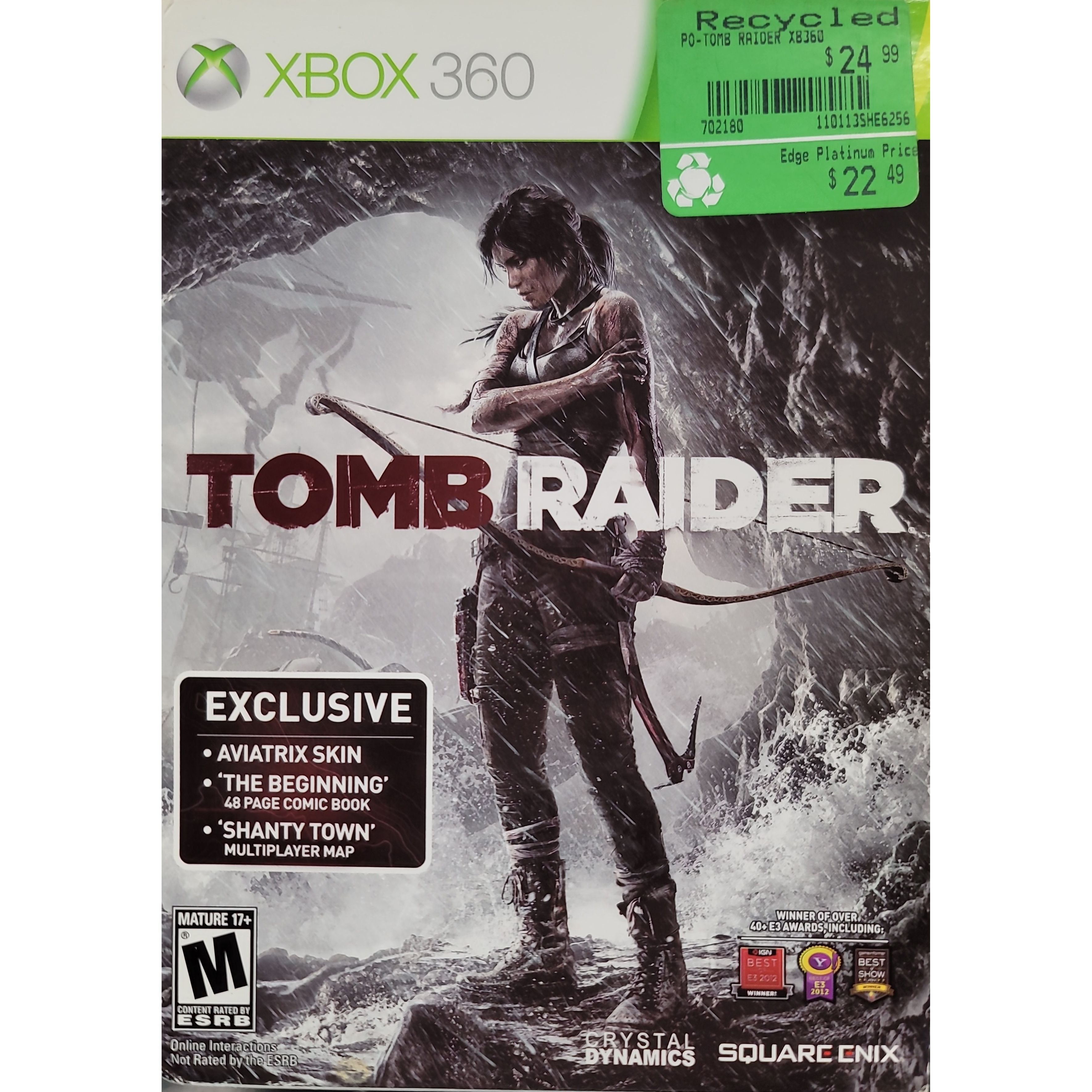 XBOX 360 - Tomb Raider with Art Book