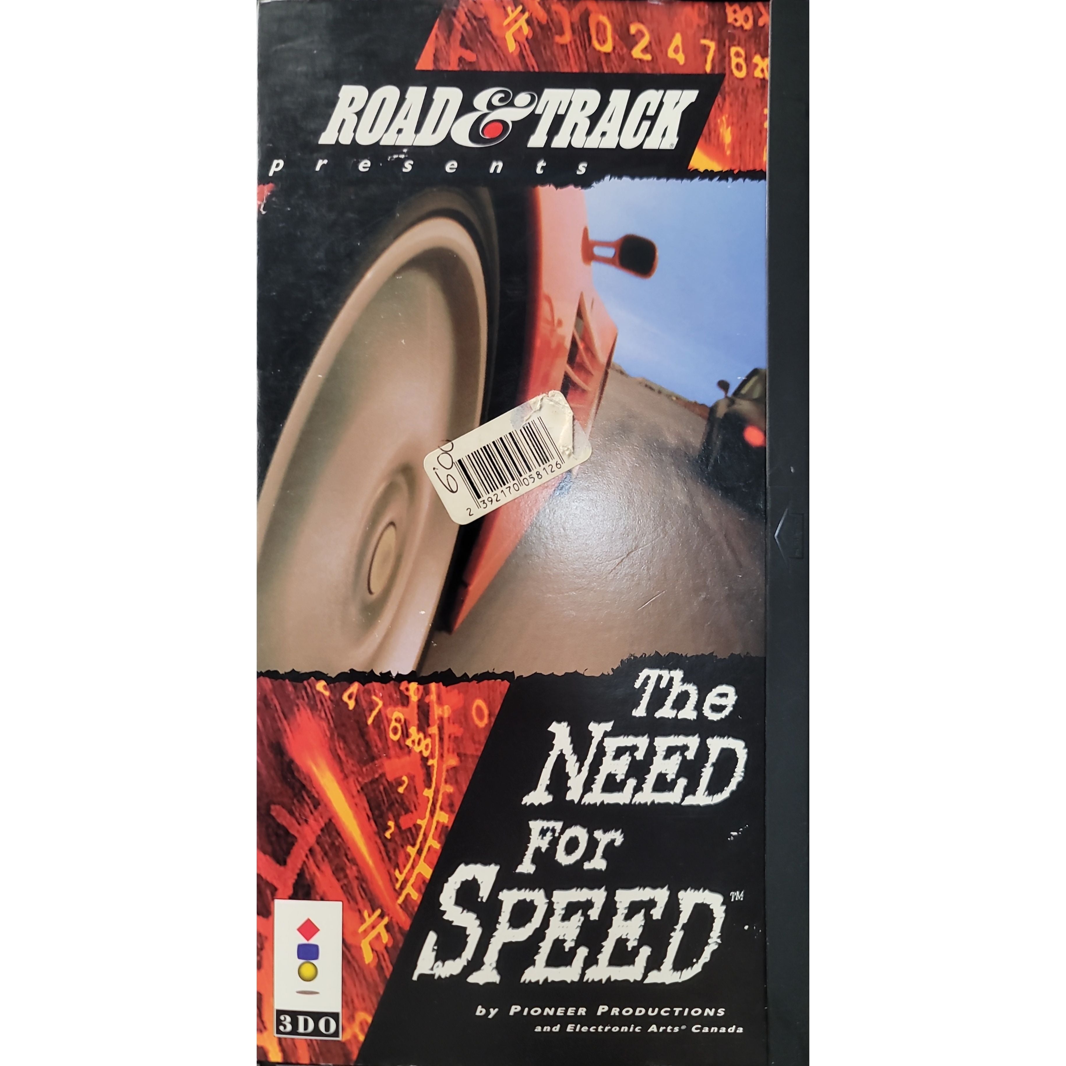 3DO - The Need for Speed (Longbox / No Manual)