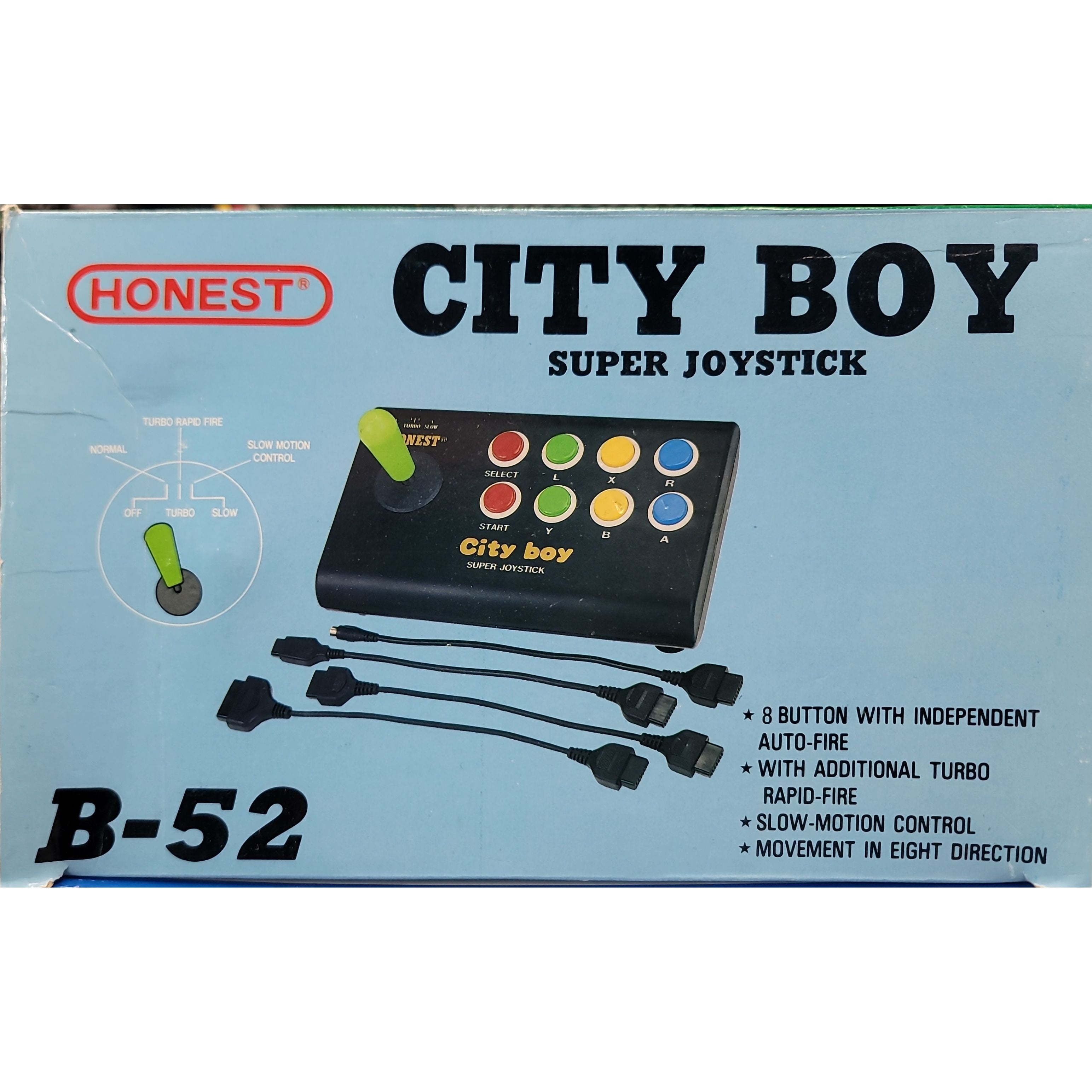 City Boy Super Joystick (Complete in Box)