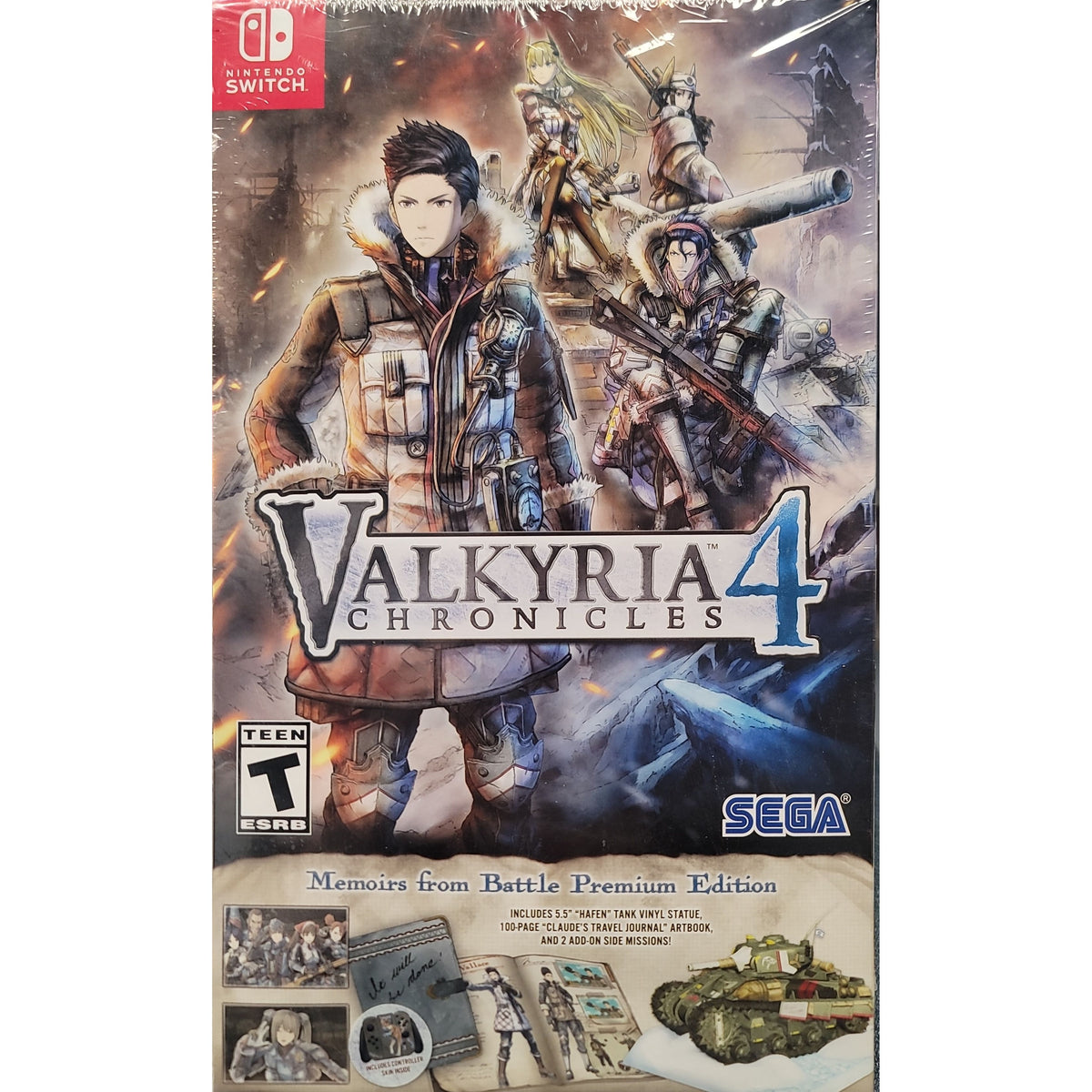 Switch - Valkyria Chronicles 4 Memoirs from Battle Premium Edition (Sealed)