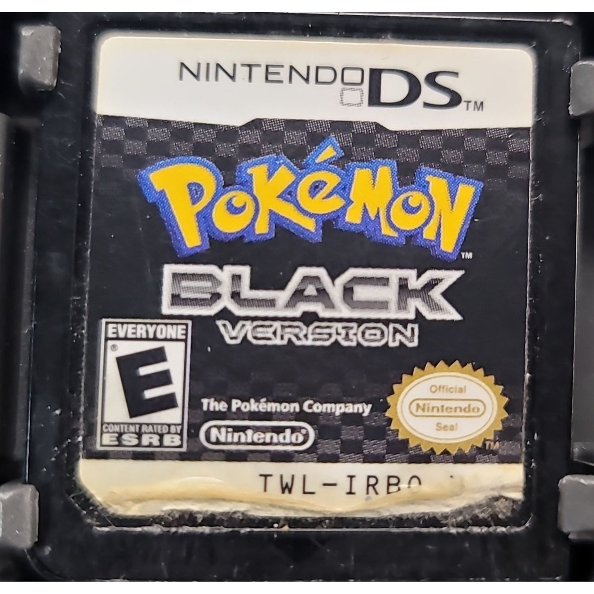 DS - Pokemon Black (In Case / No Manual / Worn Sticker)