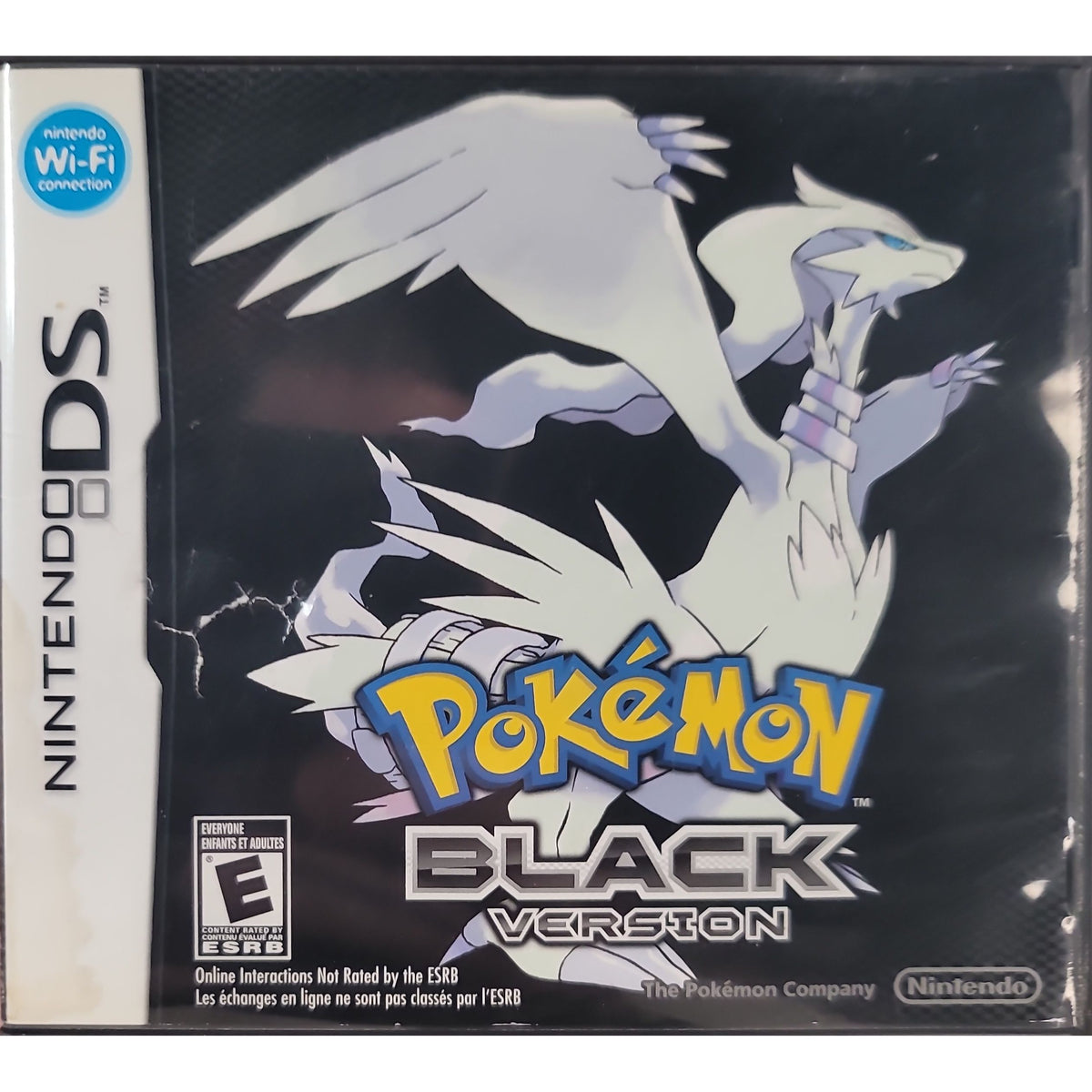 DS - Pokemon Black (In Case / With Manual / Worn Cover)