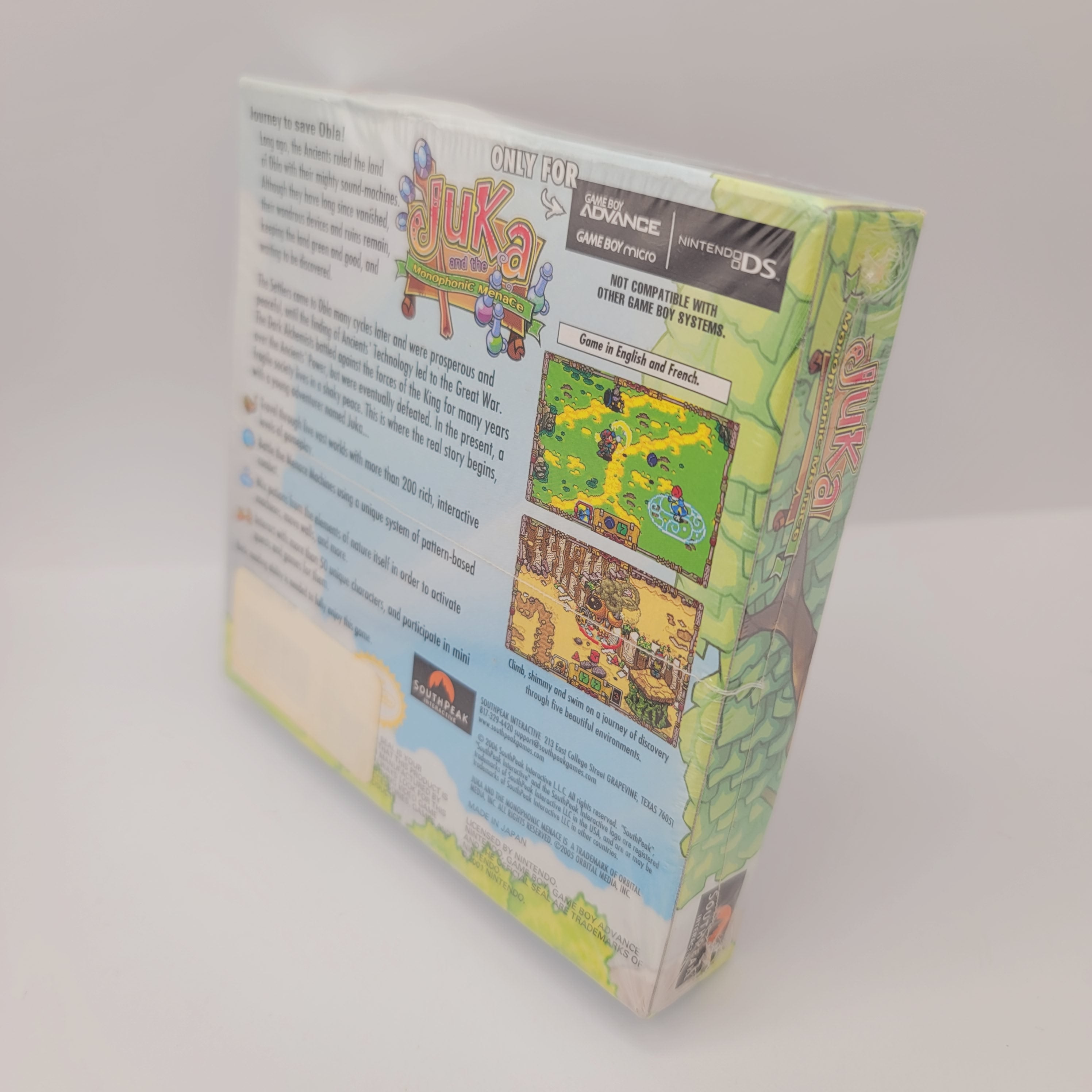 GBA - Juka and the Monophonic Menace (Complete in Box / Sealed)