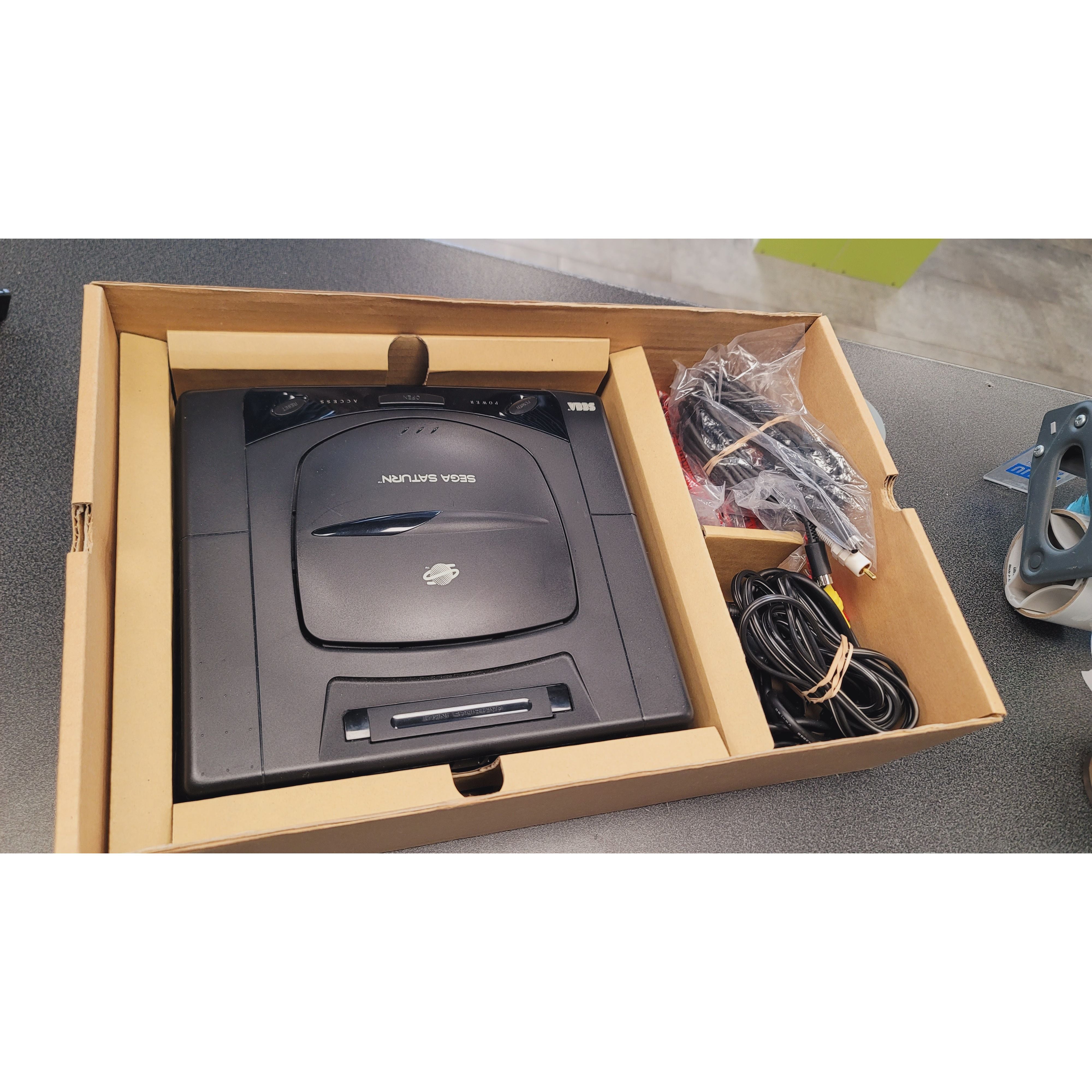 Sega Saturn System Complete in Box with Region Mod