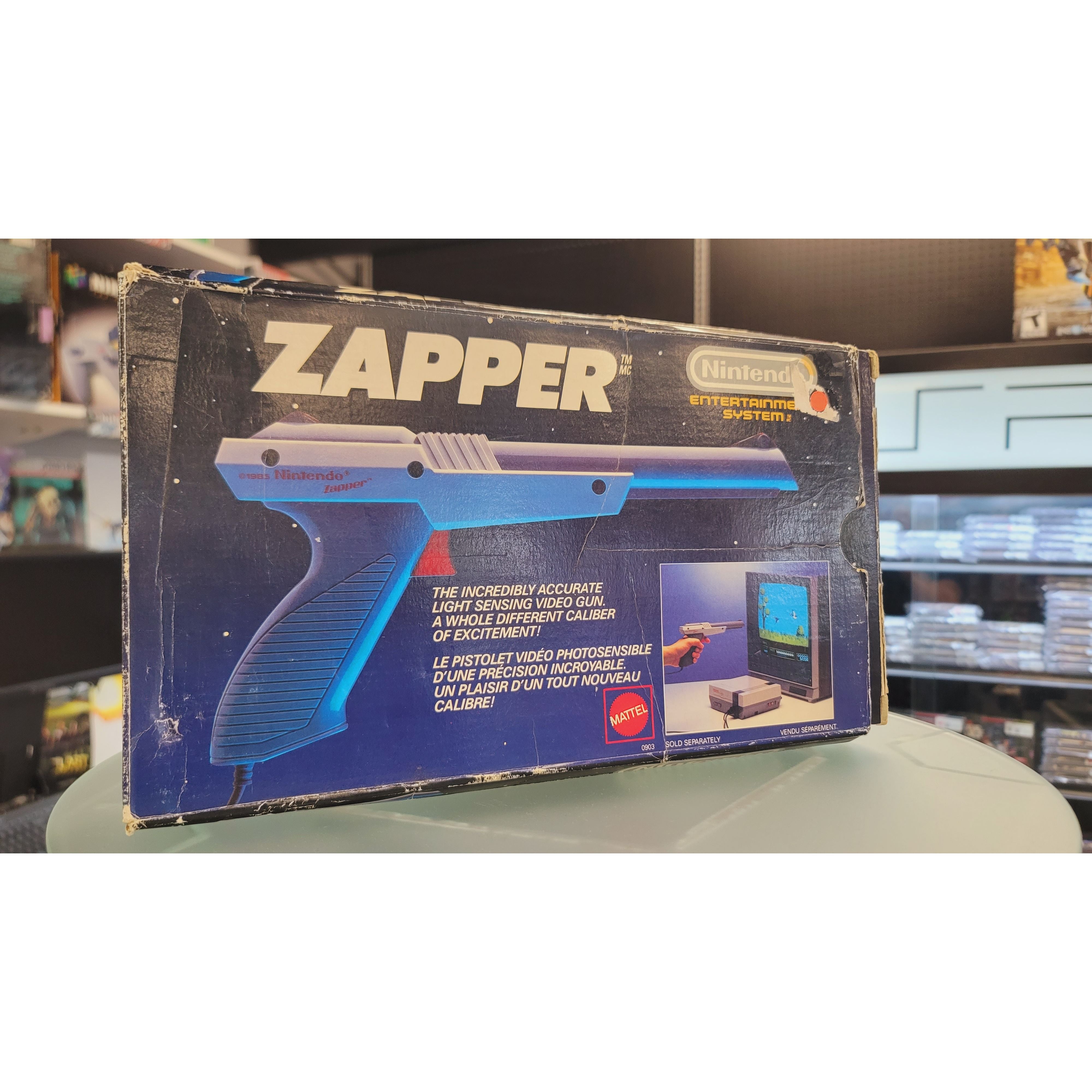 Nintendo Zapper Complete in Box (Grey)