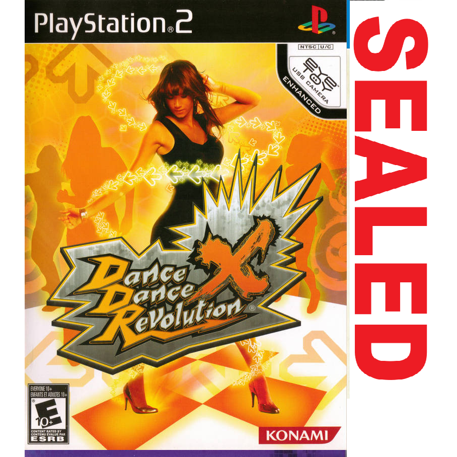 PS2 - Dance Dance Revolution X (Sealed)