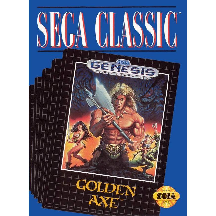 Genesis - Golden Axe (In Case / Sega Classic)
