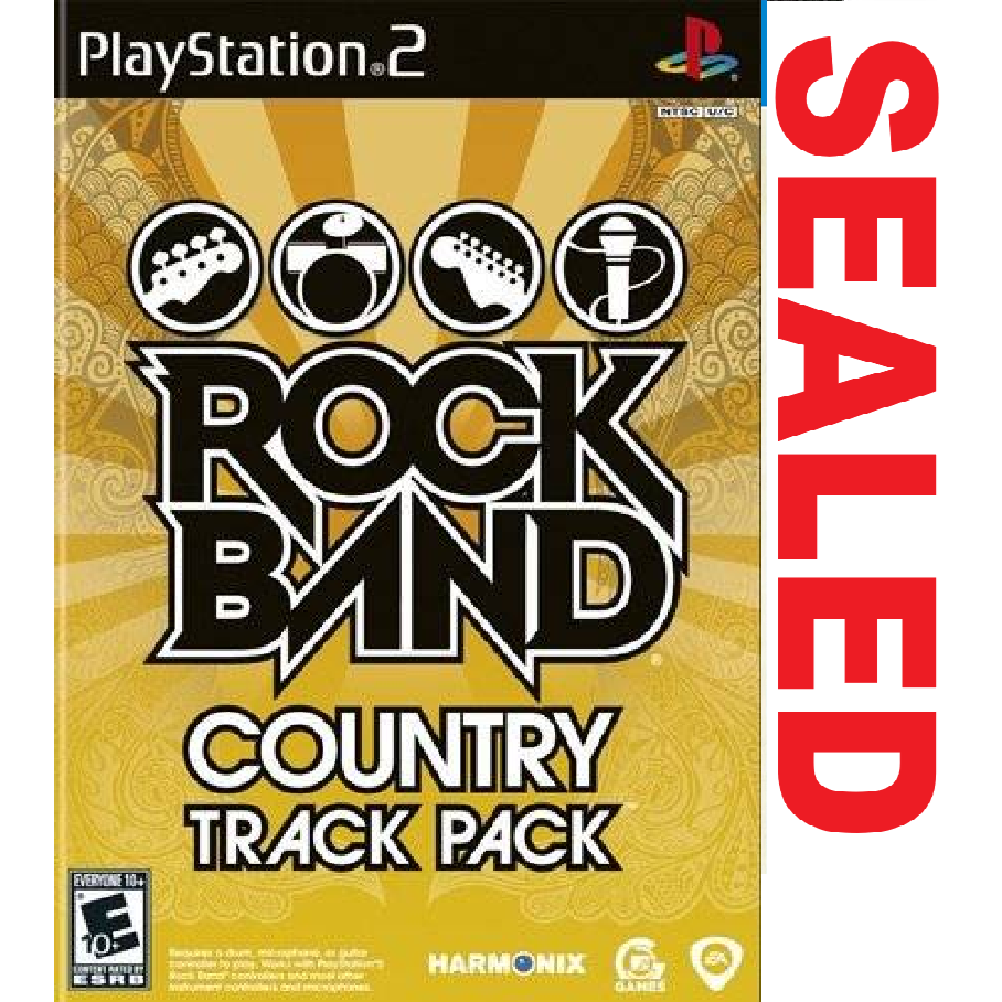 PS2 - Rock Band Country Track Pack (Sealed)