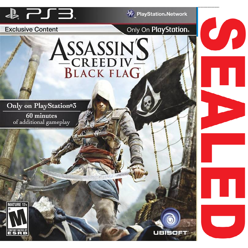 PS3 - Assassin's Creed IV Black Flag (Sealed)