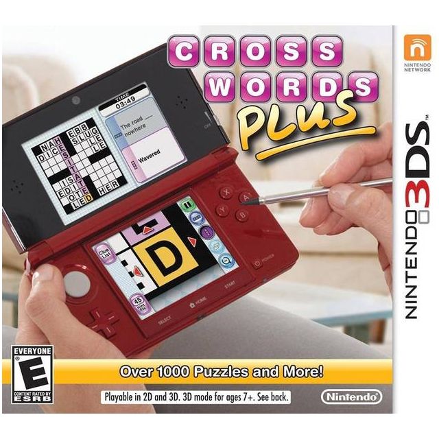 3DS - Crosswords Plus (Cartridge Only)