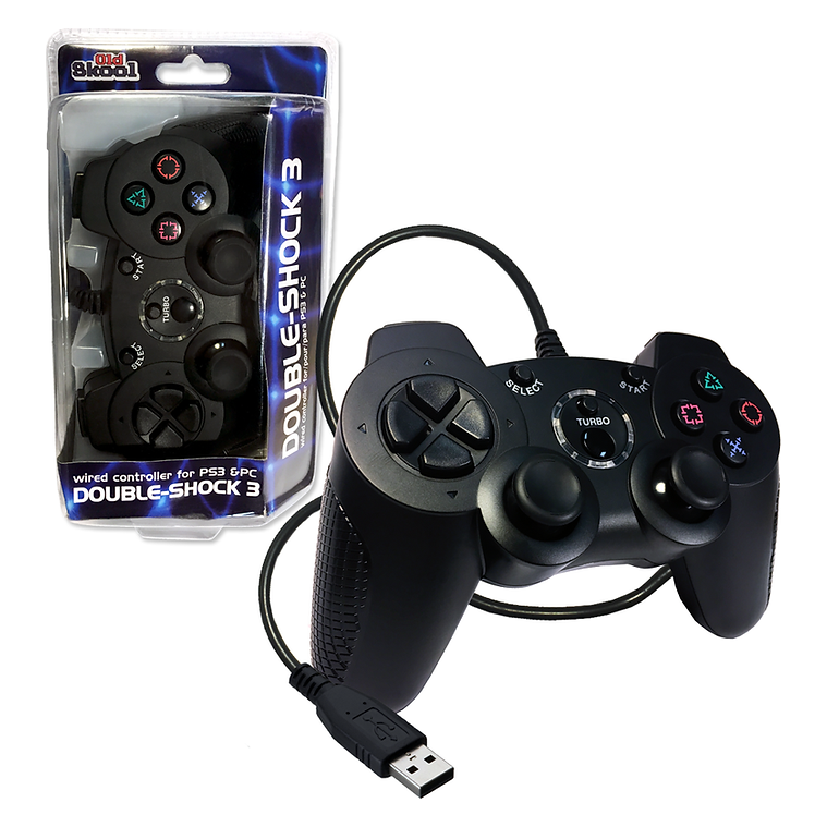 PS3 - Manette Playstation 3 Doubleshock III (PS3) (filaire)