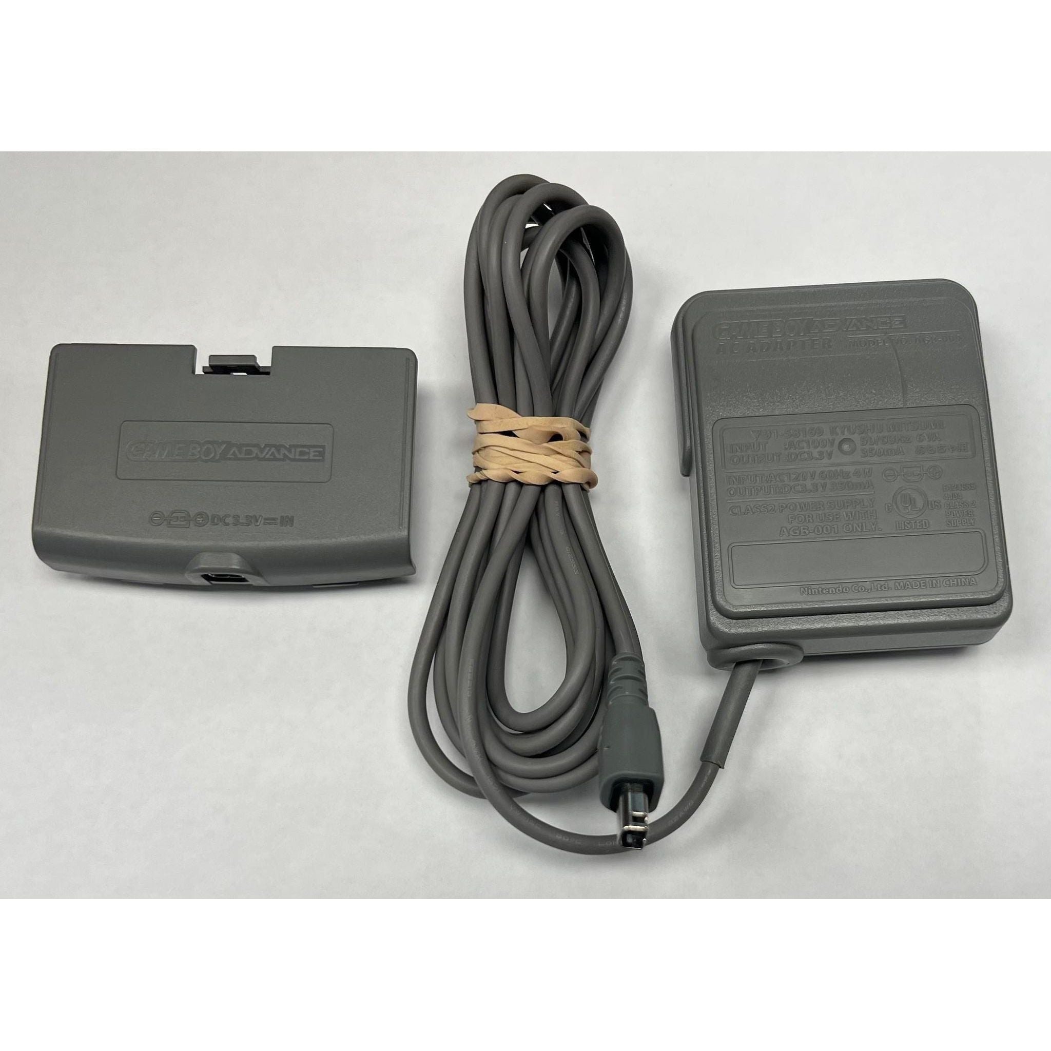 Game Boy Advance AC Adapter Set (AGB-008/009)