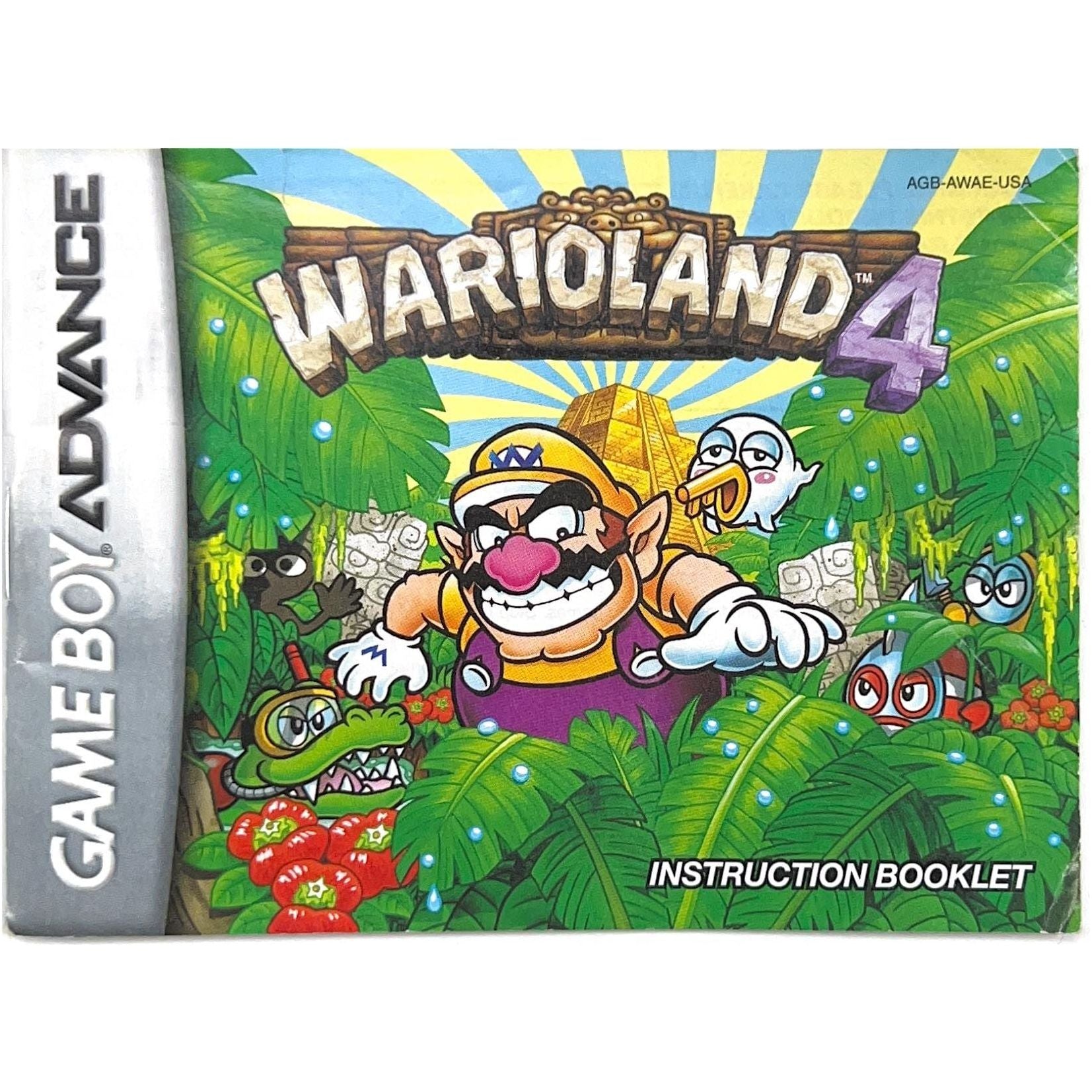 GBA-Wario Land 4 (Manuel)