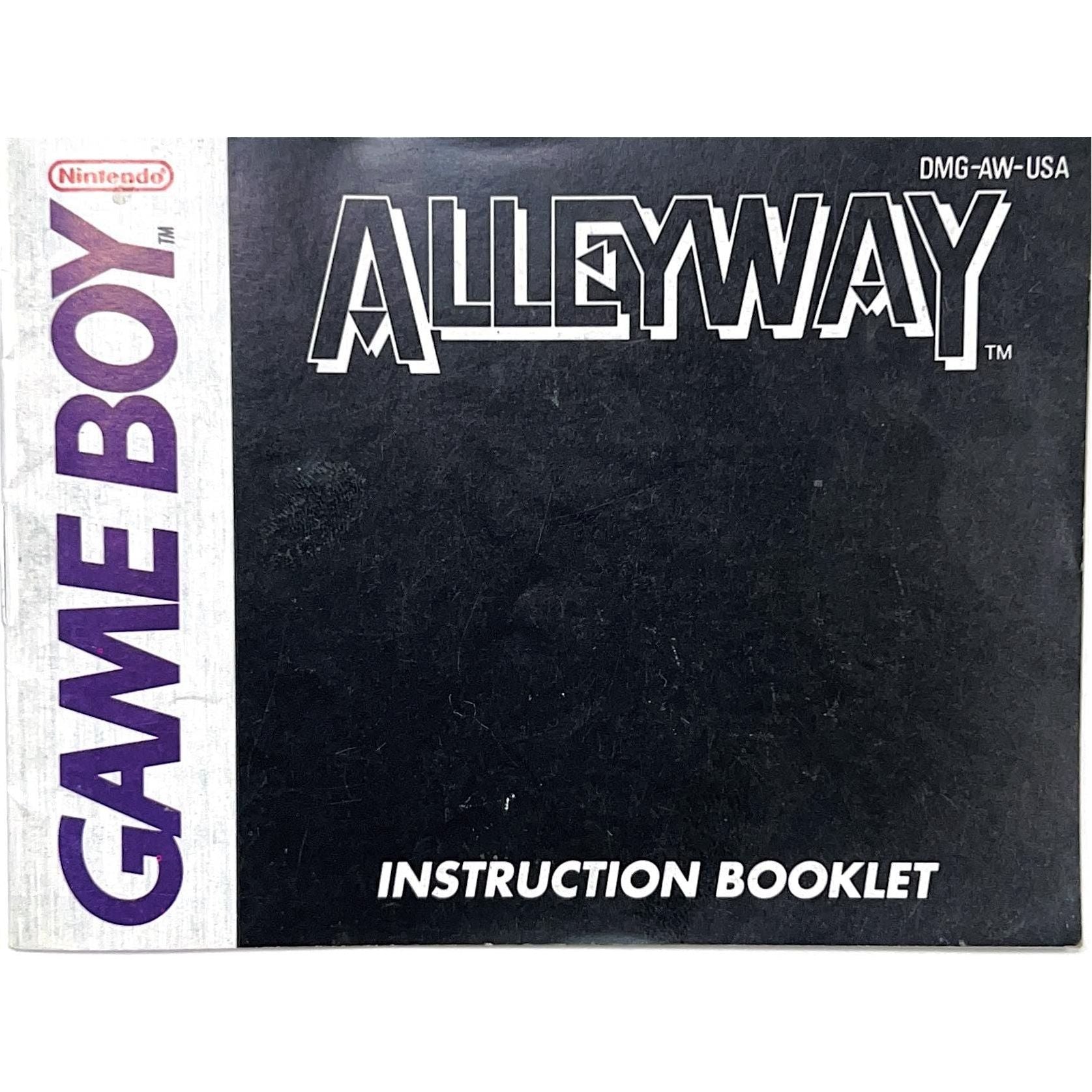 GB - Alleyway (Manual)
