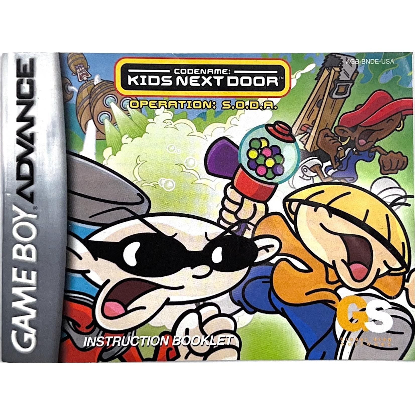 GBA - Codename Kids Next Door Operation SODA (Manual)