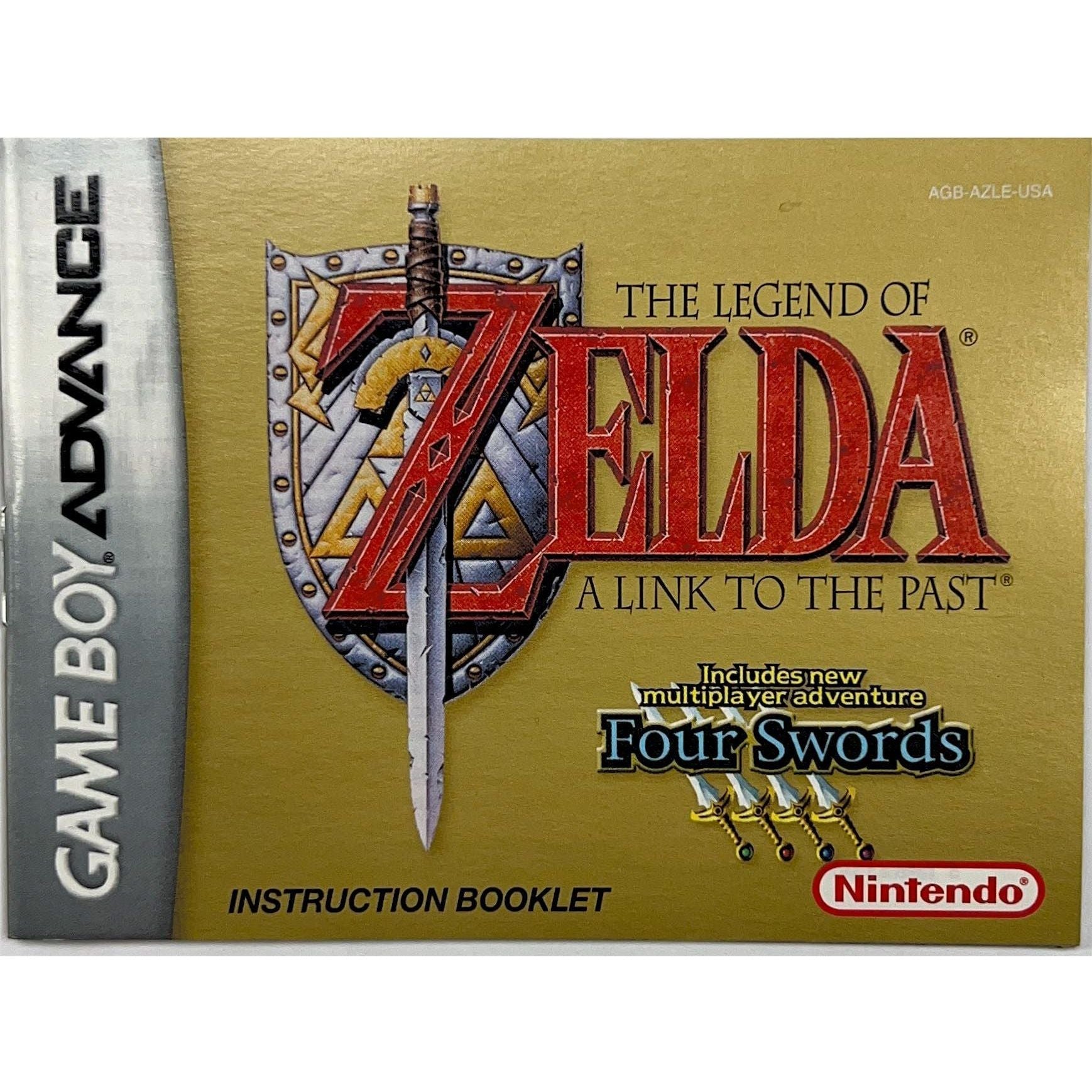 GBA - The Legend of Zelda A Link to the Past Four Swords (Manual)
