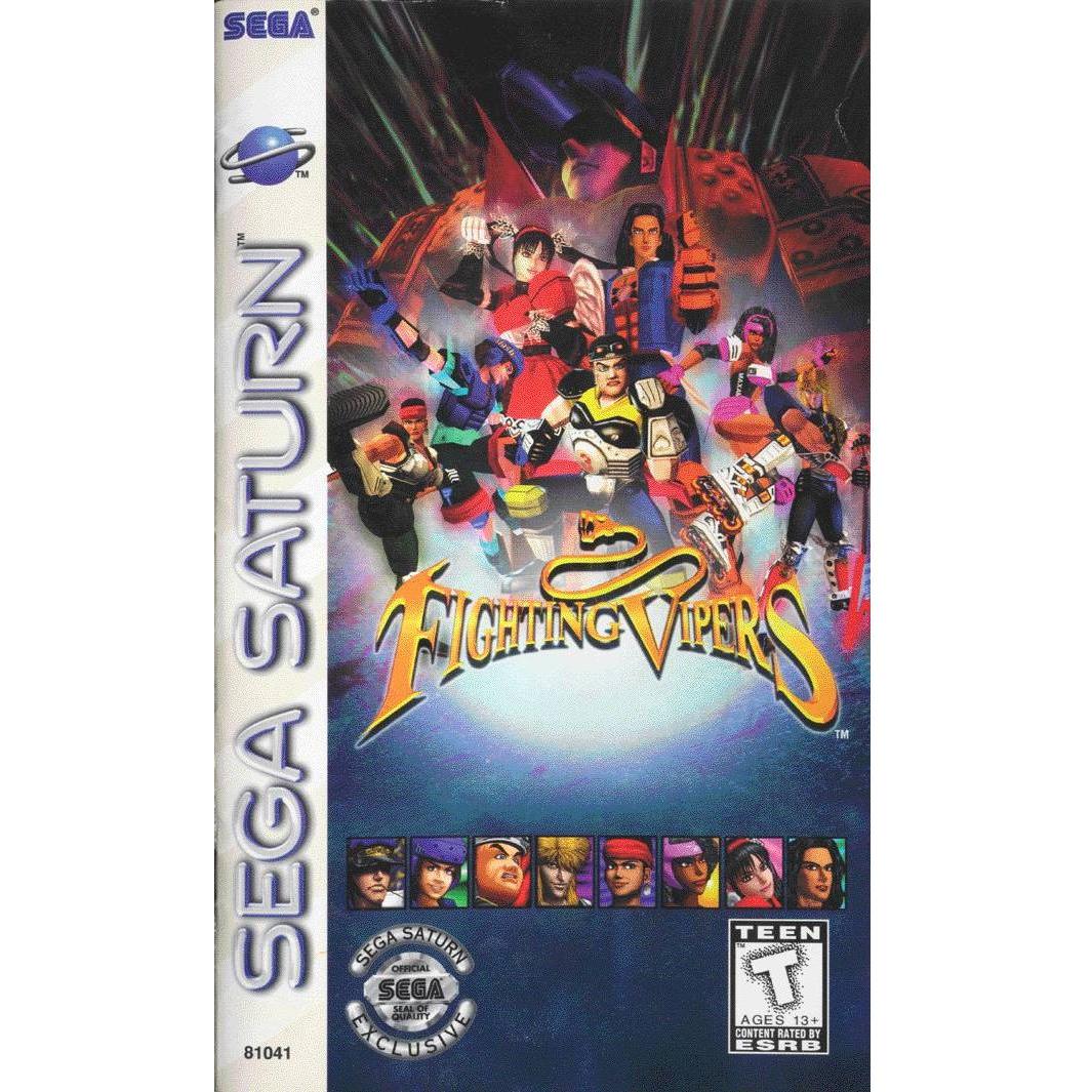 FIGHTING VIPERS Sega Saturn Japan Import SS Fighting Action NTSC-J Complete FIGHTING VIPERS Sega Saturn Japan Import SS Fighting Action NTSC-J Complete