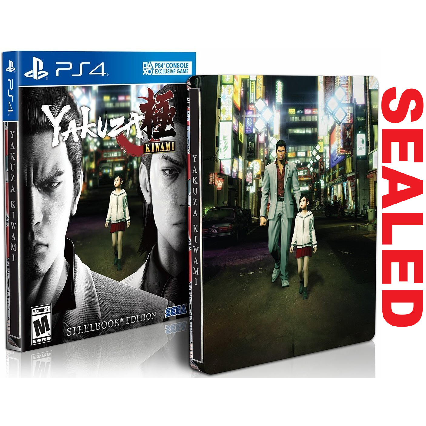 PS4 - Yakuza Kiwami Steelbook Edition (Sealed)