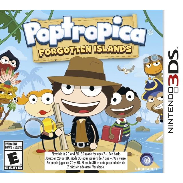 3DS - Poptropica Forgotten Islands (In Case)