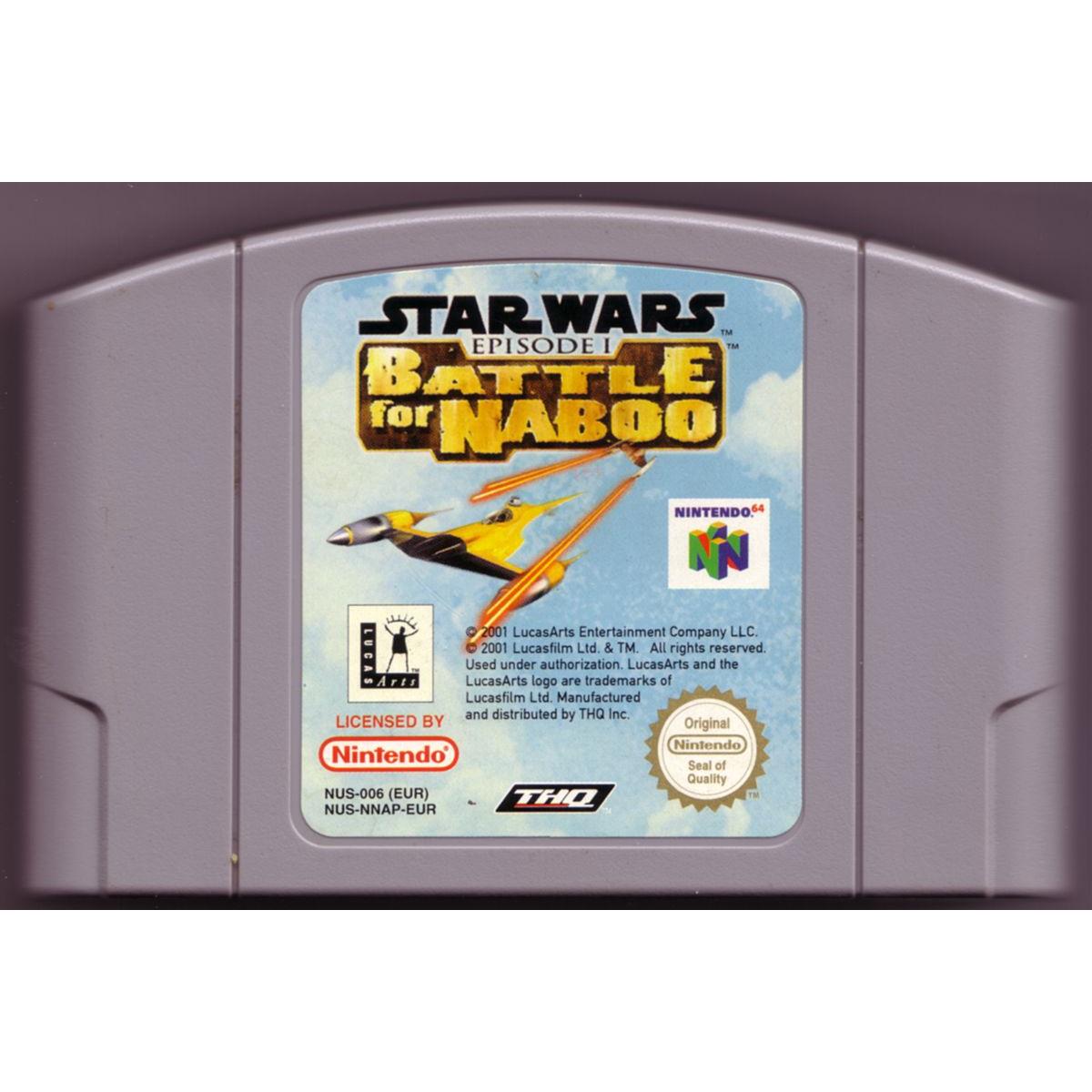N64 - Star Wars Episode 1 Battle for Naboo (Cartridge Only)