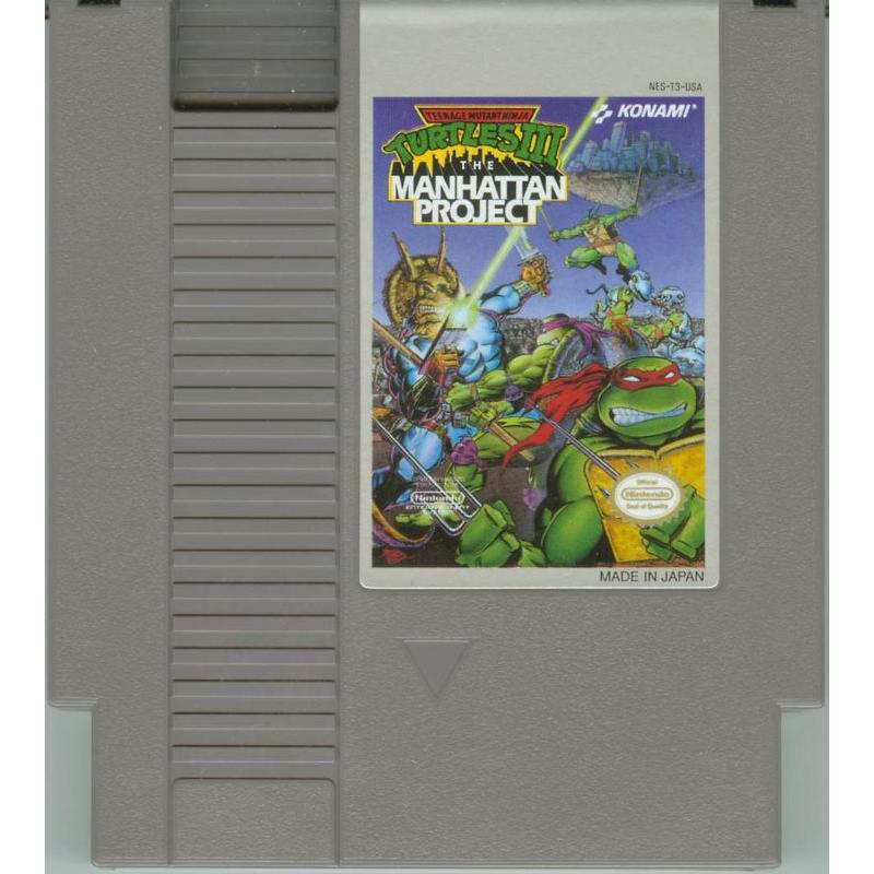NES - Teenage Mutant Ninja Turtles III The Manhattan Project (Cartridge Only)