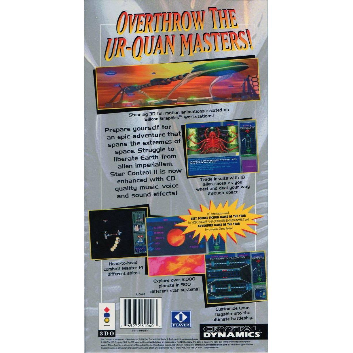 3DO - Star Control II (Jewel Case)