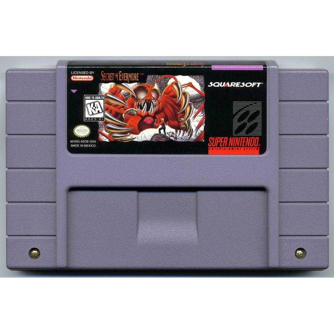 SNES - Secrets of Evermore (cartouche uniquement)