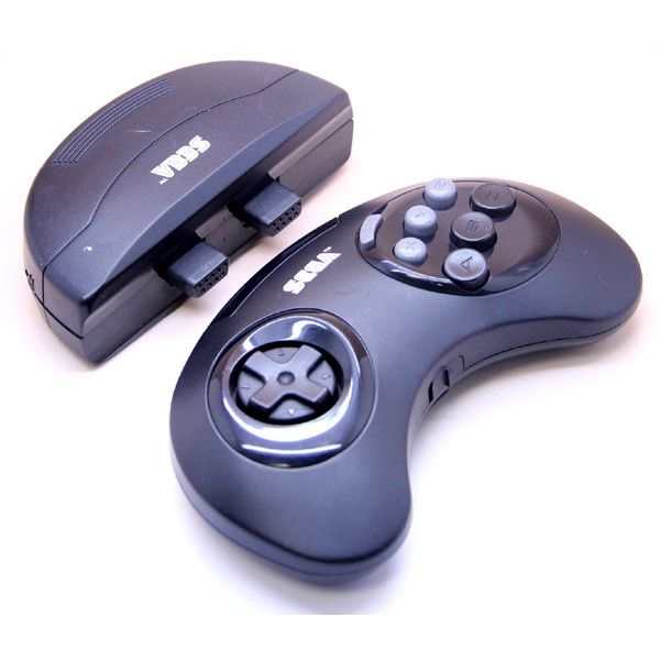 Sega Genesis 6-Button Wireless Controller with Receiver
