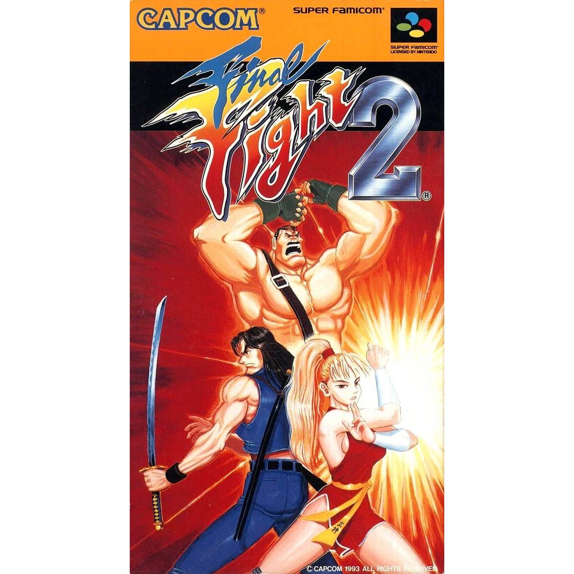 Super Famicom - Final Fight 2 (Complete in Box)